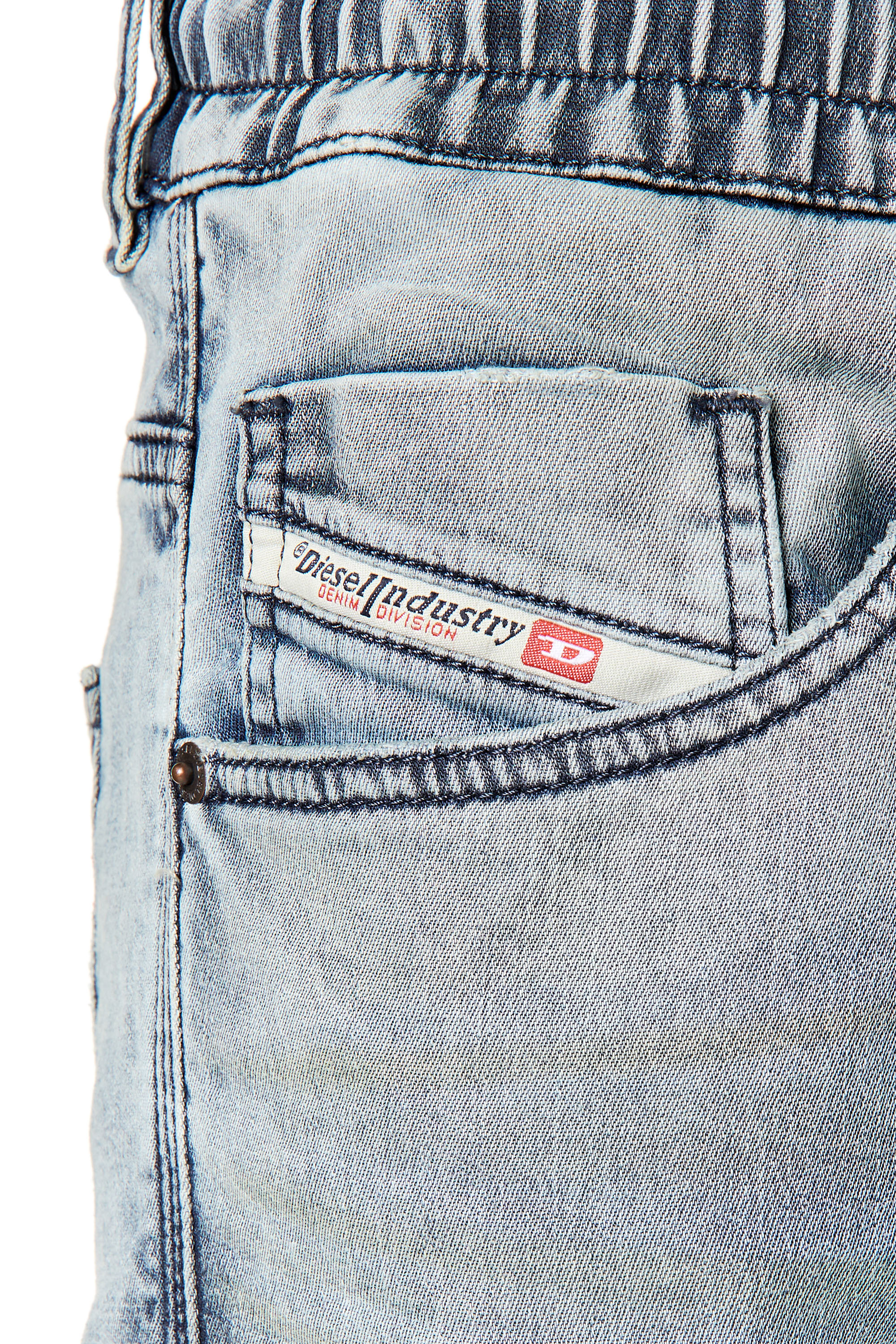 D-KROOLEY JOGG Man: tapered Light blue JoggJeans | Diesel