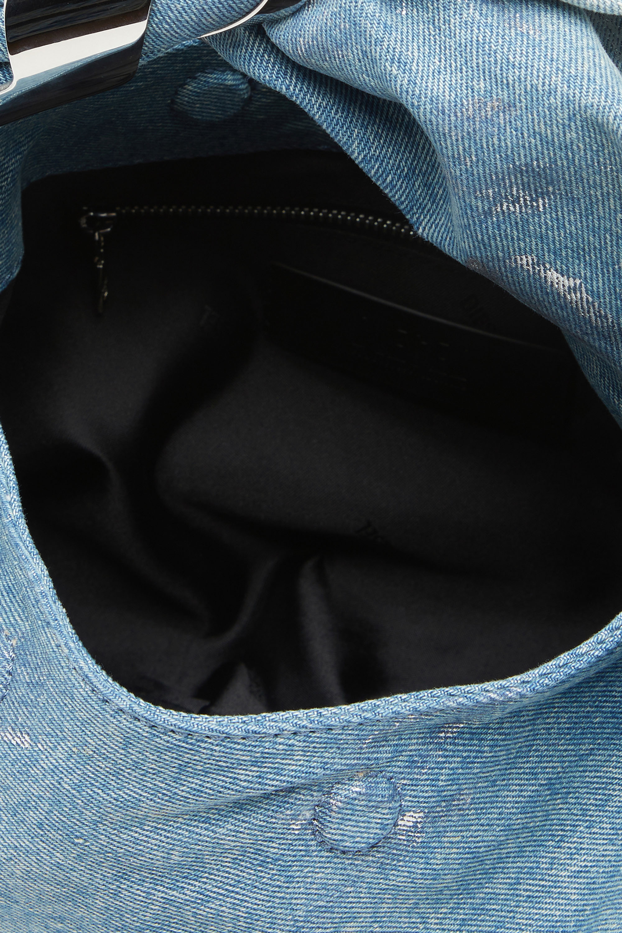 Women's Grab-D Hobo M - slouchy Hobo bag in Denim | Blue | Diesel