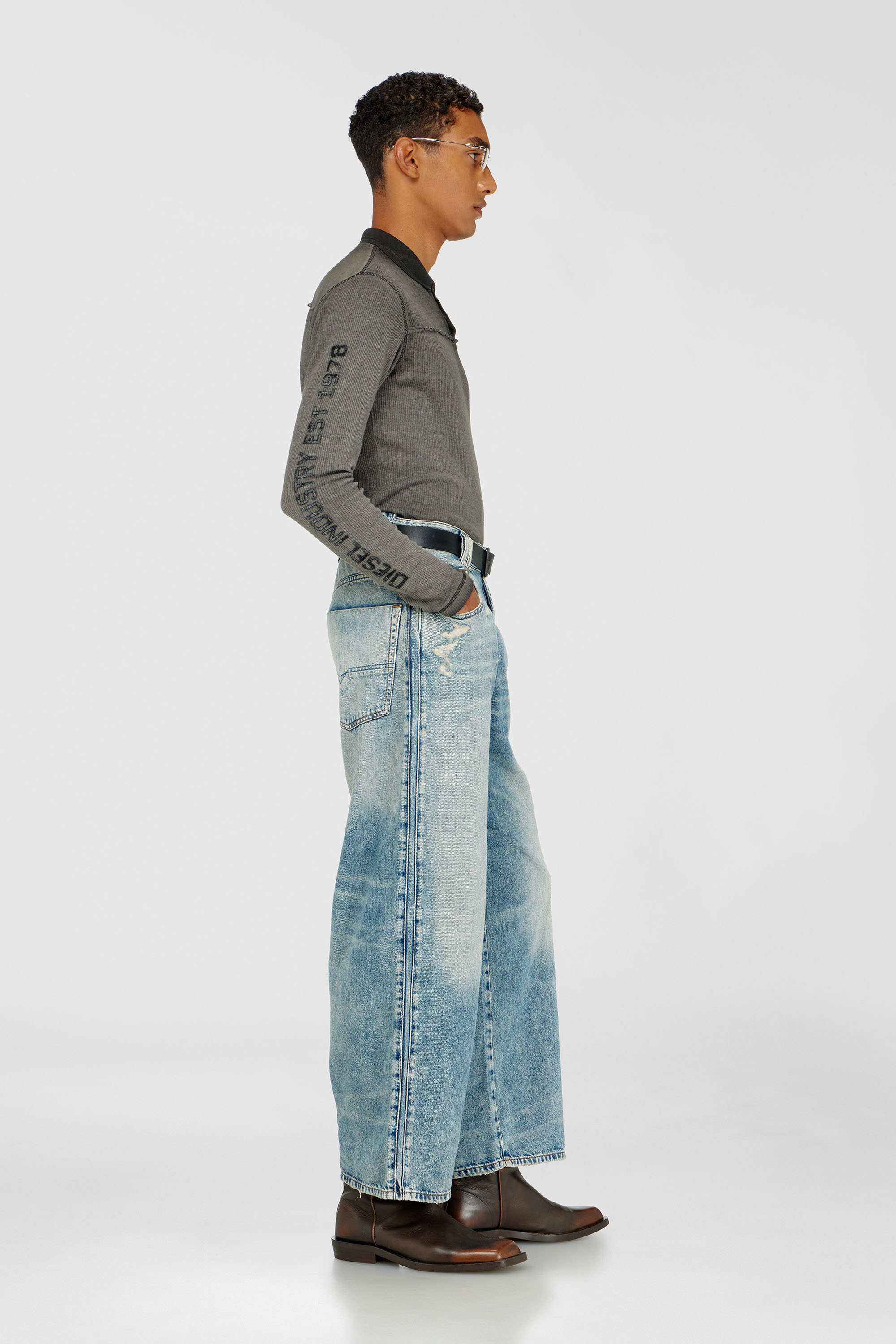 Diesel - Unisex's Relaxed Jeans 1982 D-Hakou 09Q76, null - 2
