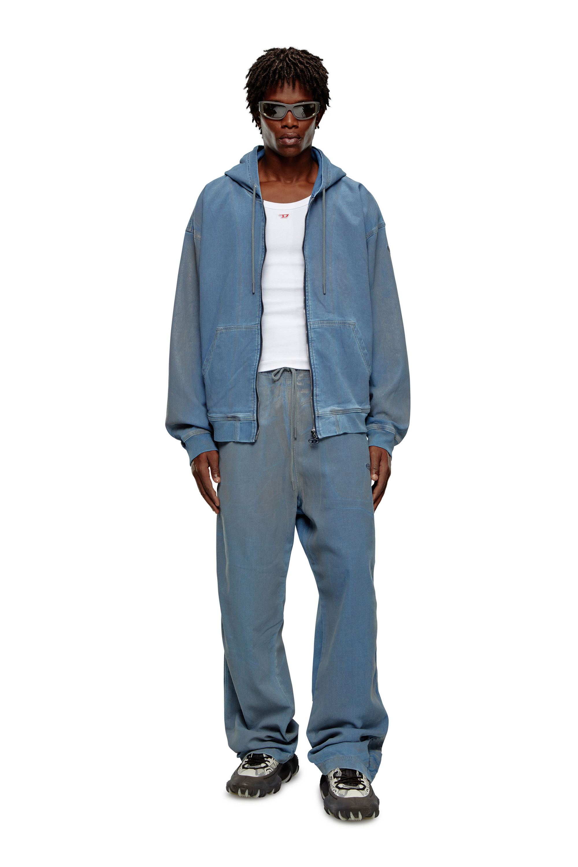 ジミン展示会 DENIM ZIP-UP HOODIE Sサイズ 新品☆BTS ジミン 展示会 デニムジップアップフーディ Sサイズ