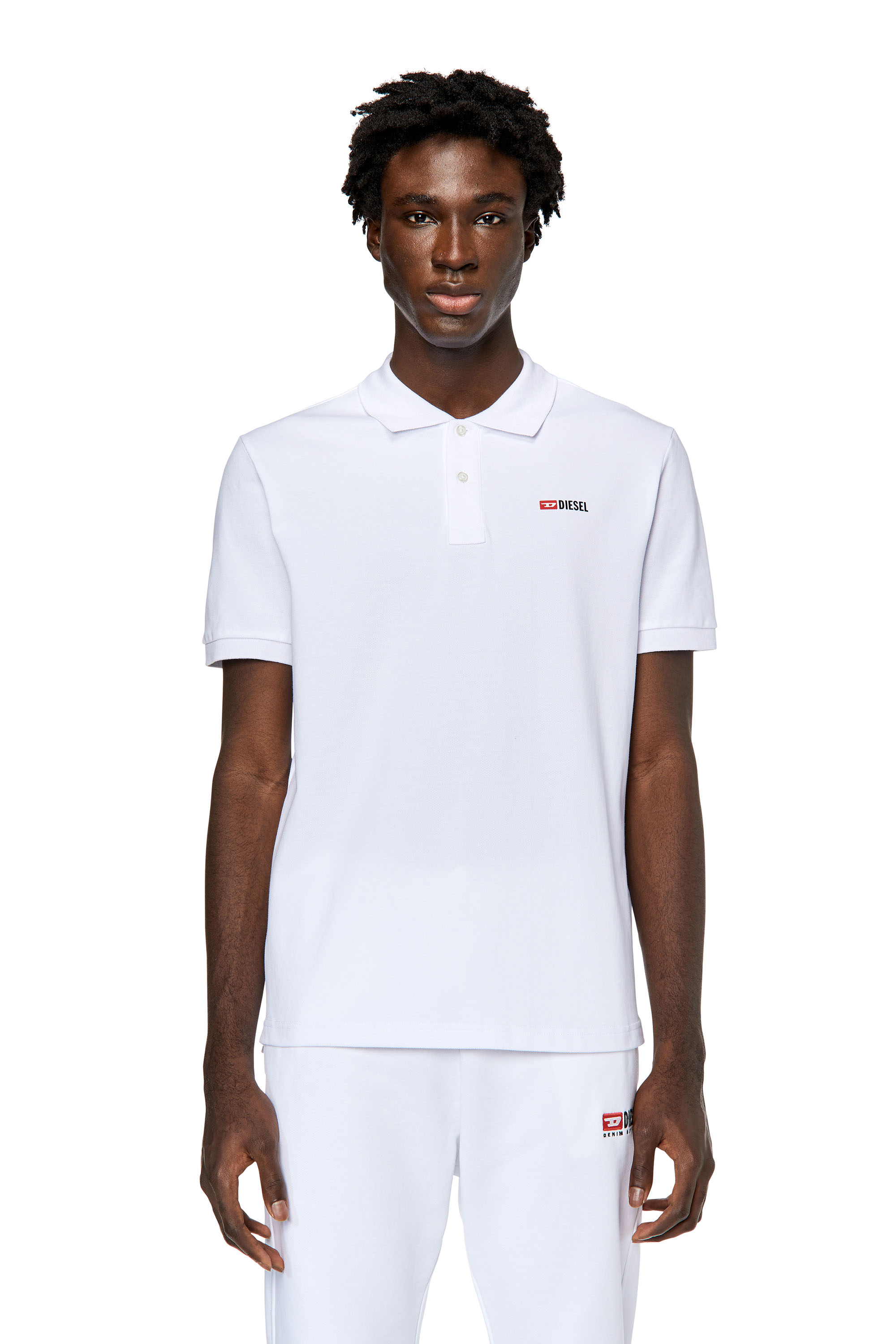 T-SMITH-DIV Man: Polo shirt with high-density logo print