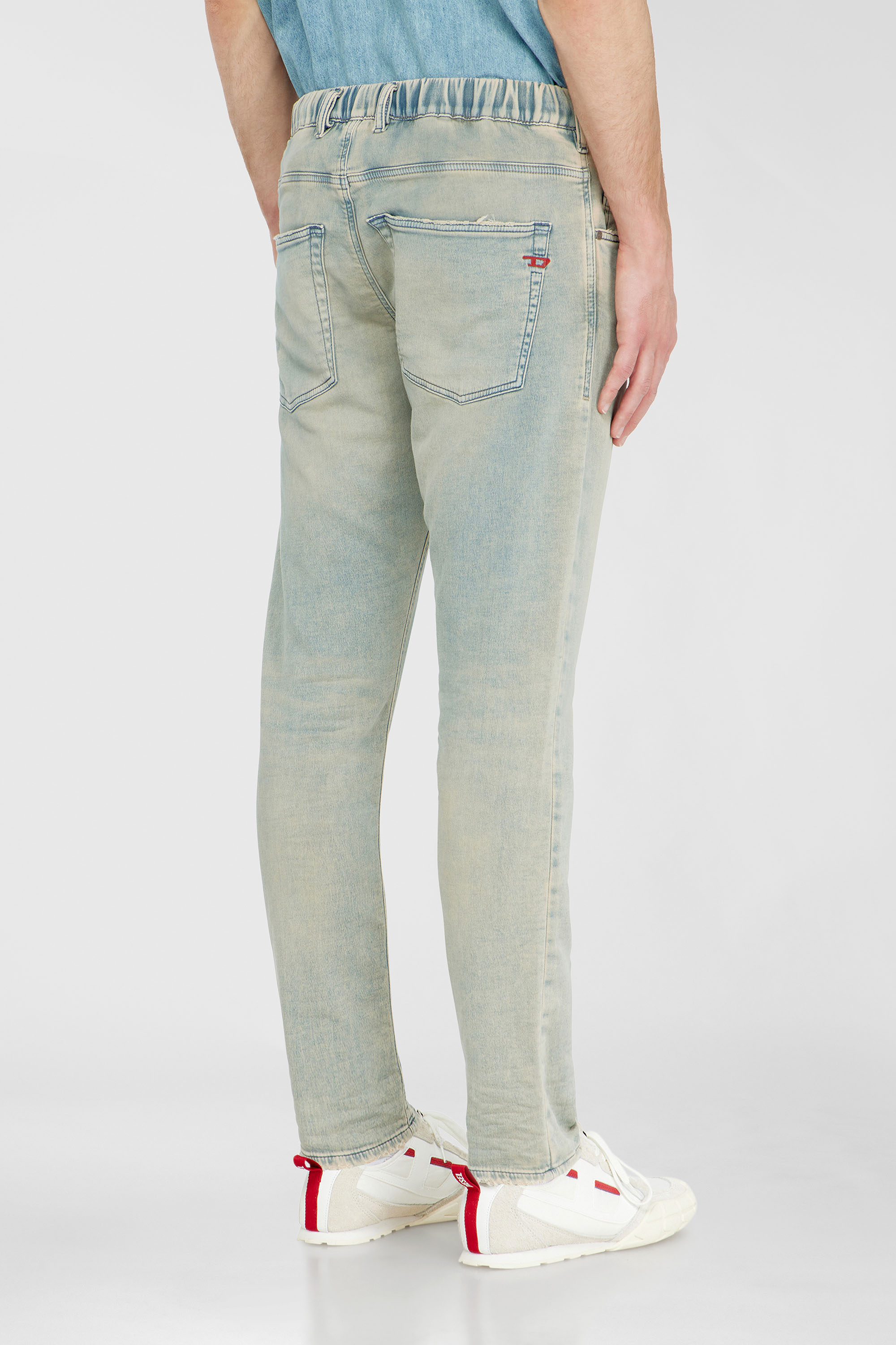 Diesel - Male's Regular 2032 D-Krooley-BW Joggjeans&reg; 068WK, Light Blue - 3