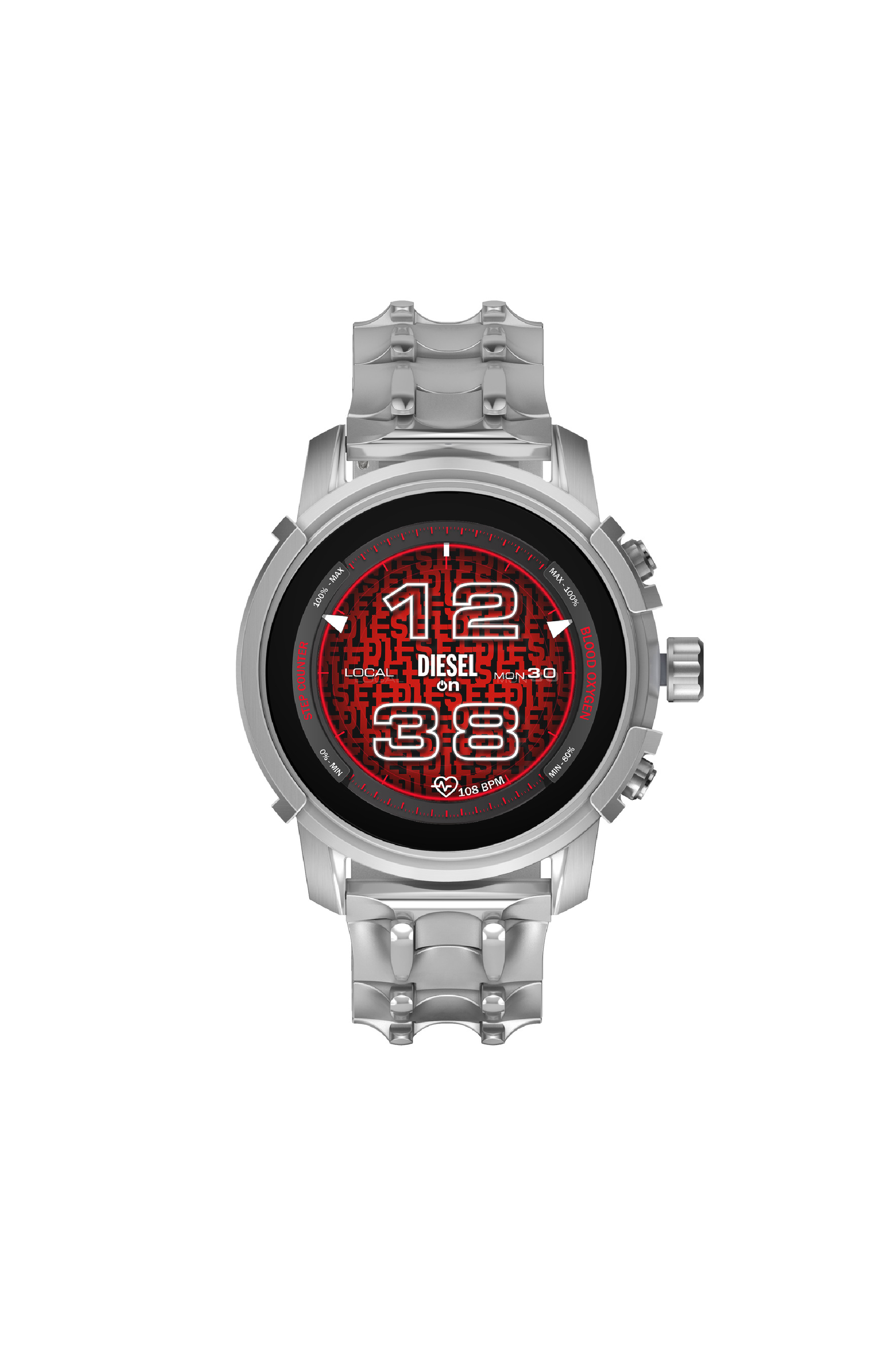 DIESEL DZT2041 Wear OS レッド/ブラック DIESEL DZT2041 Wear OS レッド/ブラック ディーゼル スマート