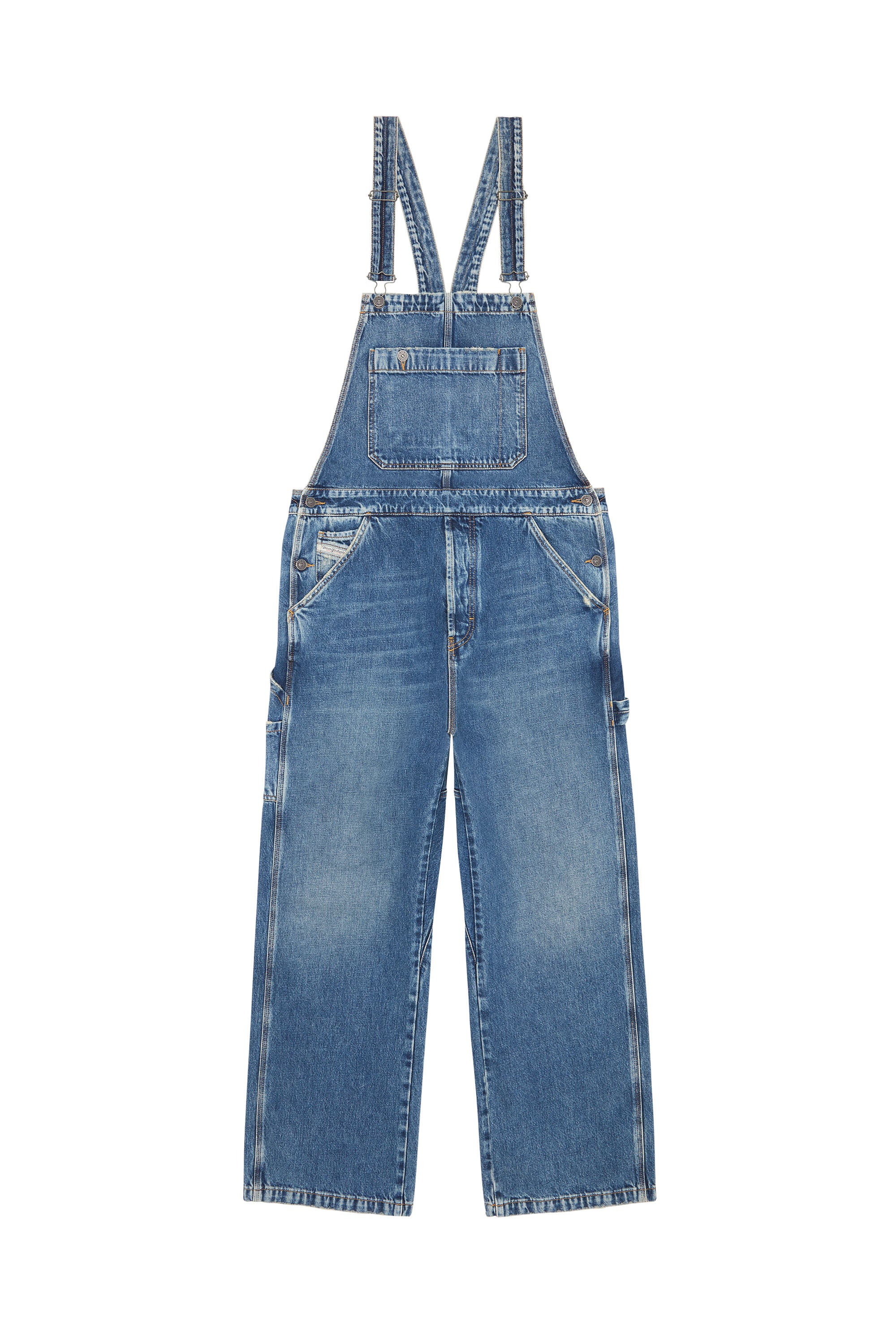 D-JUMP-WORK Man: Denim workwear dungarees | Diesel