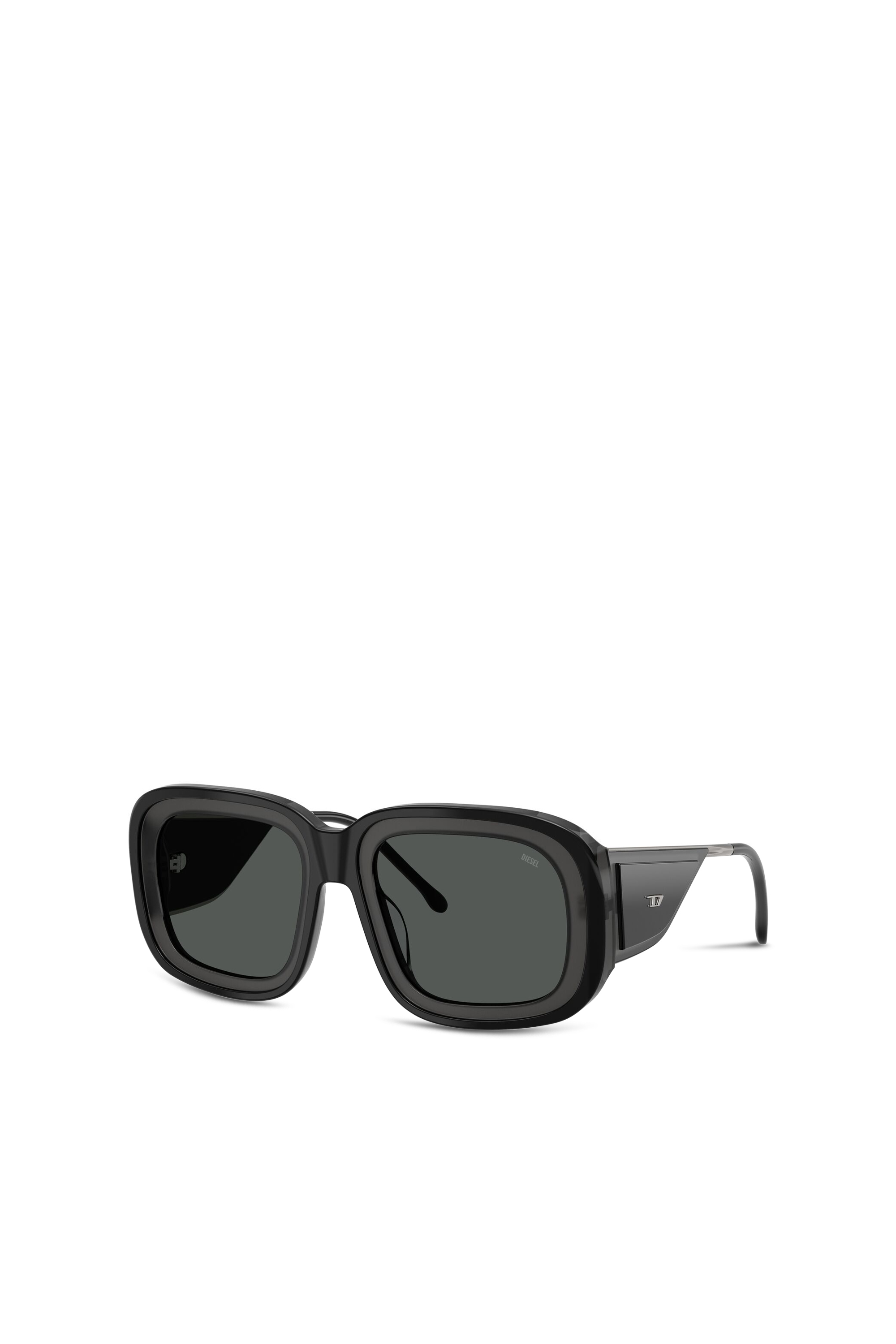 Diesel - 0DL2015U, Gafas de sol cuadradas Unisex in Negro - 2