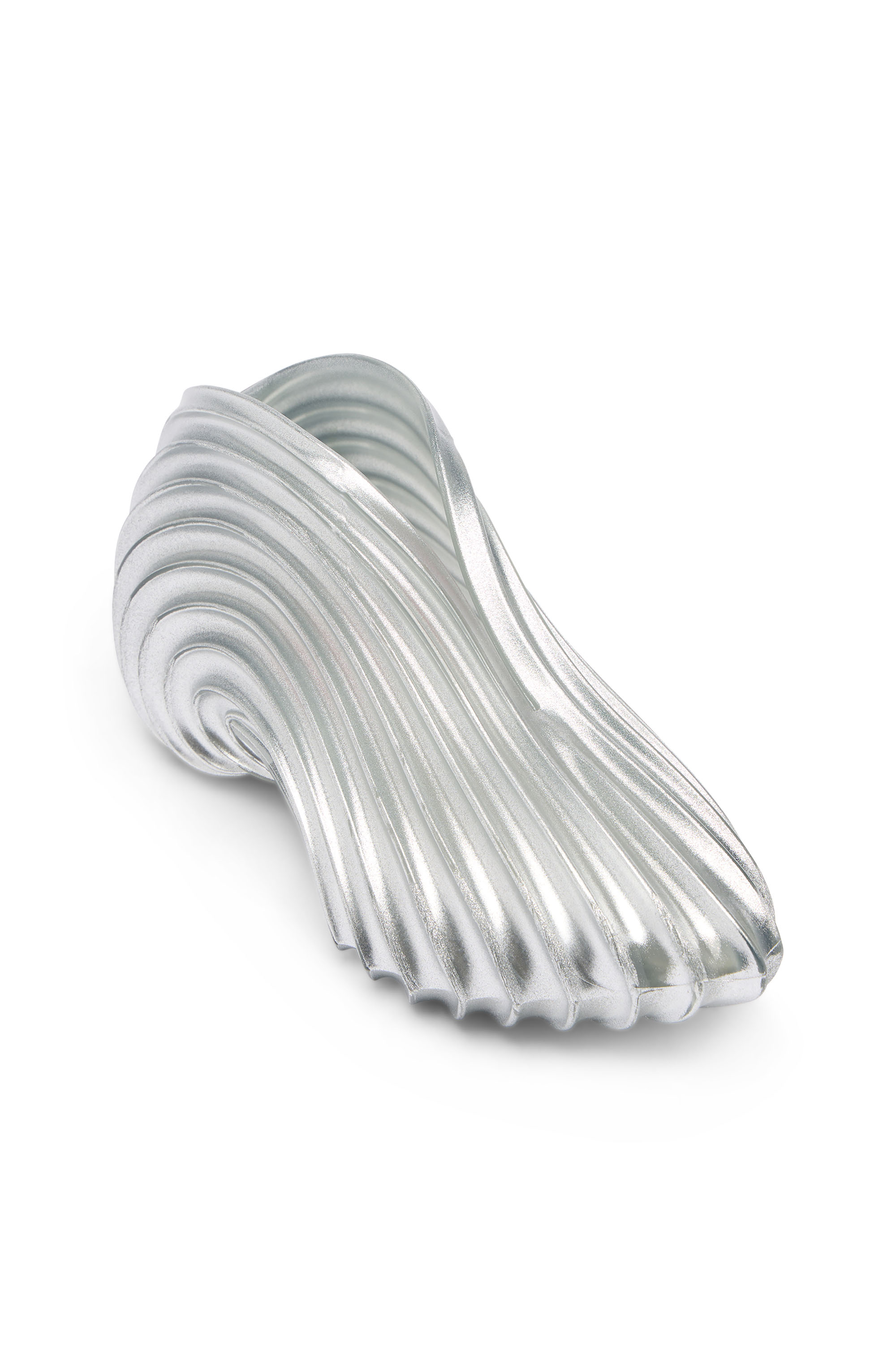 Diesel - MELISSA QUANTUM SNEAKERS X, Zapatilla sin cordones en Melflex&reg; Unisex in Plateado - 6