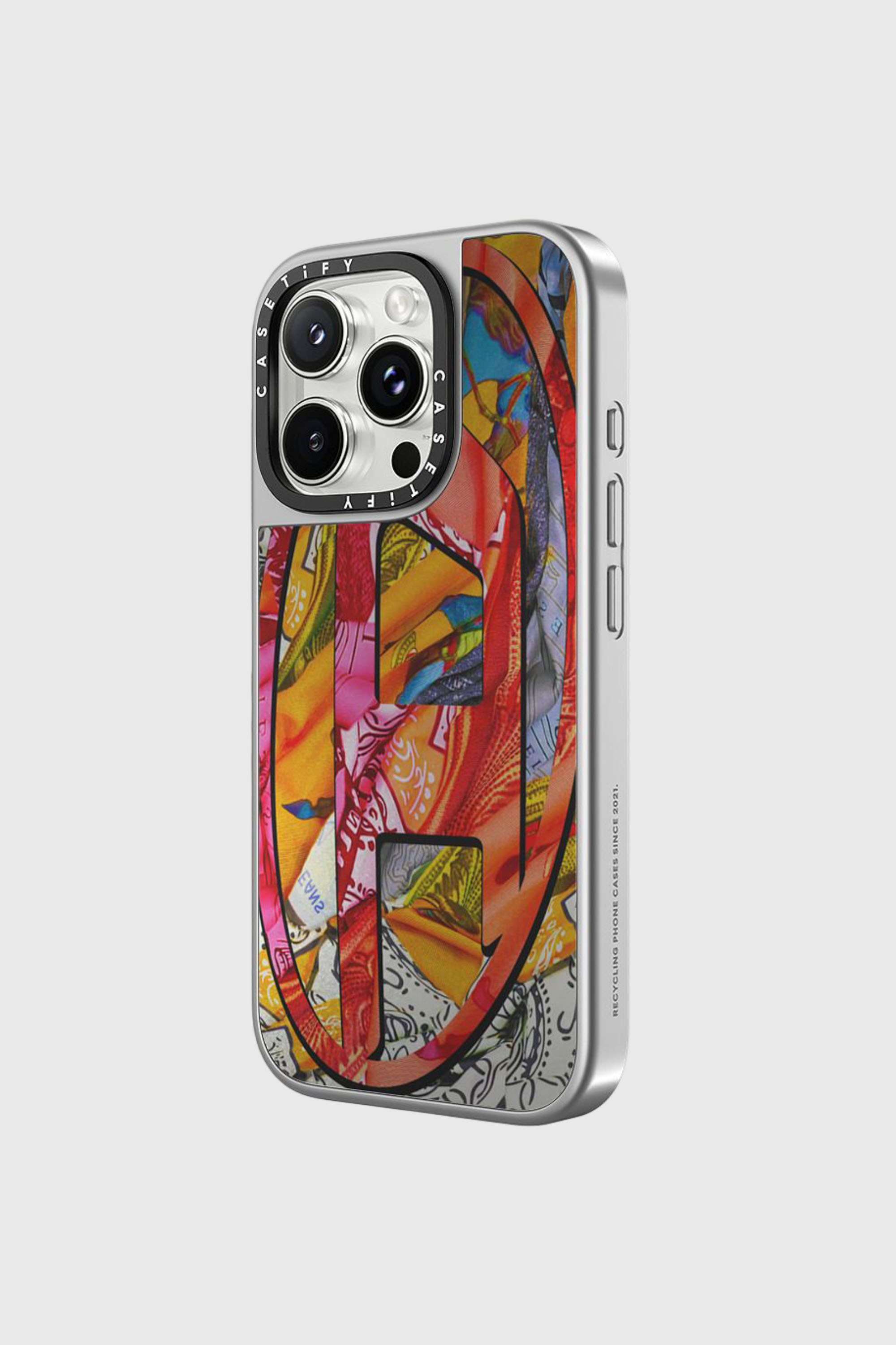 Diesel - 60334 CASETIFY MOULDED CASE, Unisex's Magsafe Bandana Case iPhone 16 Pro in Multicolor - 2