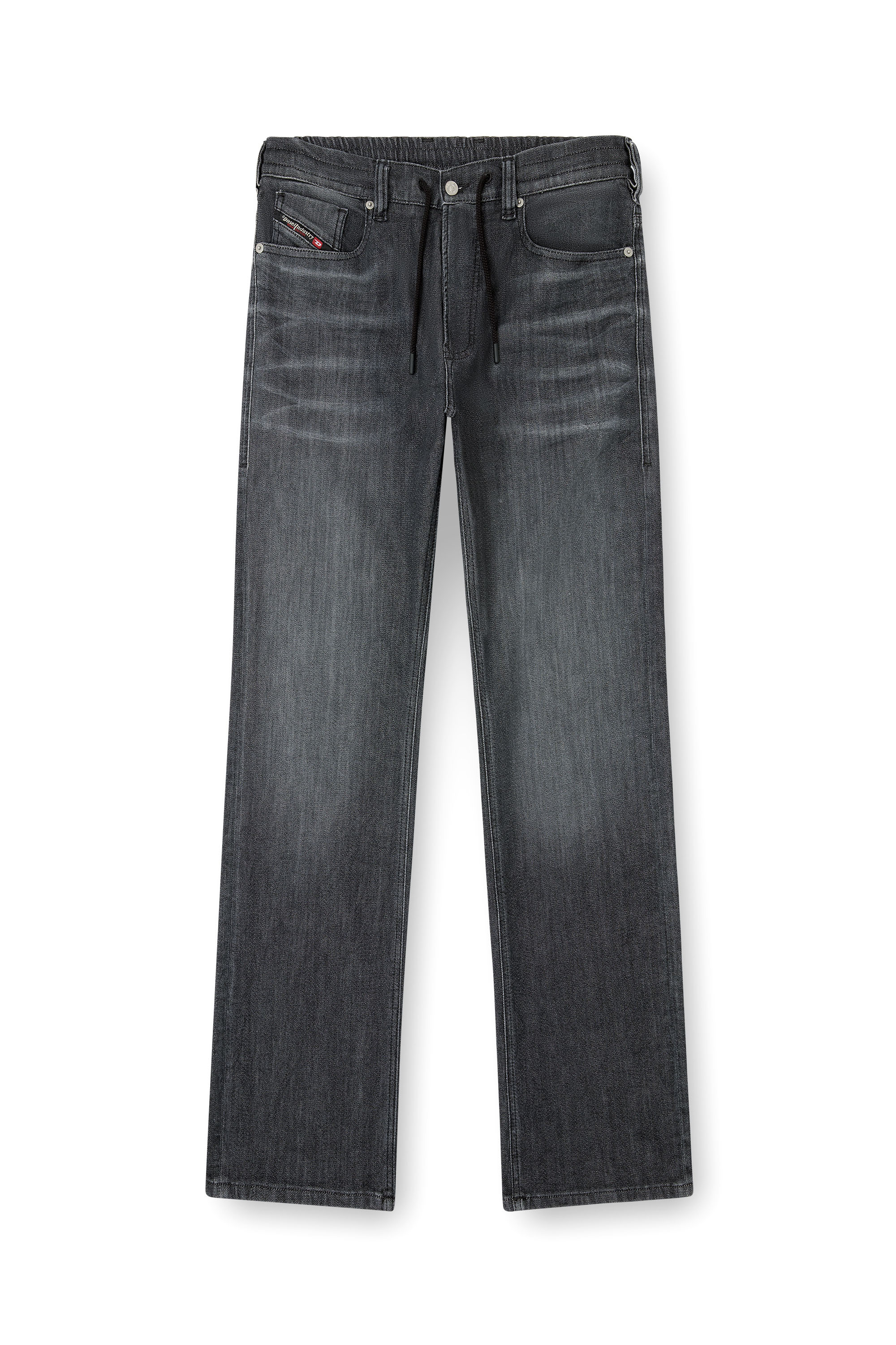 Diesel - Man's Relaxed 2080 D-Reel Joggjeans&reg; 09M66, Black/Dark grey - 1