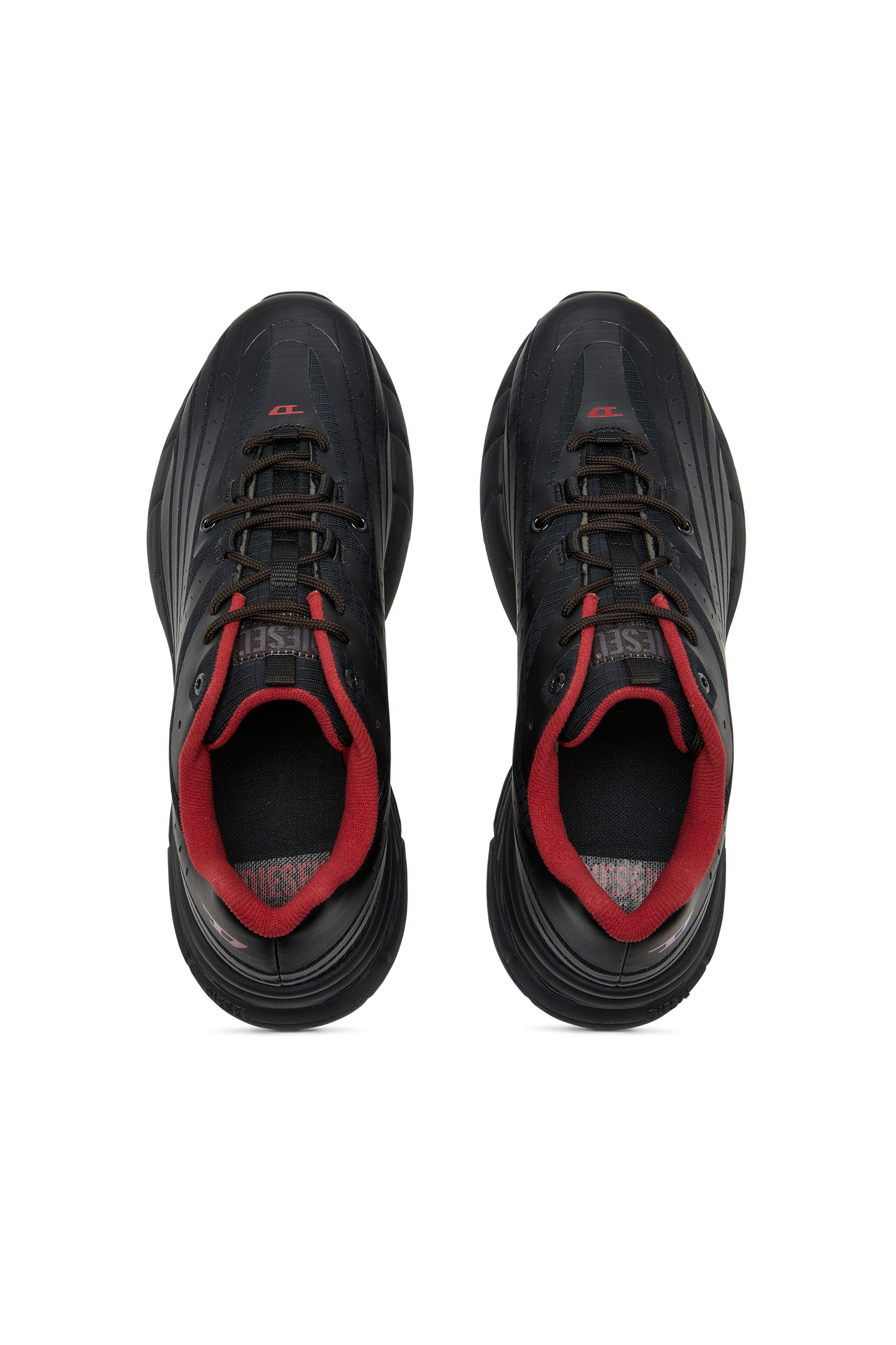 Men's D-Airspeed Low-Striped sneakers in coated ripstop