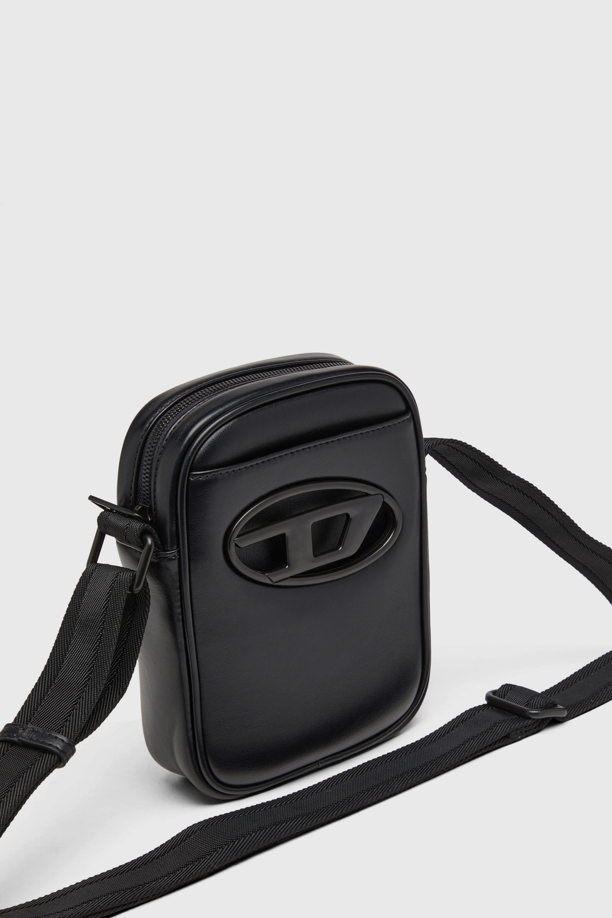 Men's Holi-D-Crossbody bag in PU and neoprene | Black | Diesel US