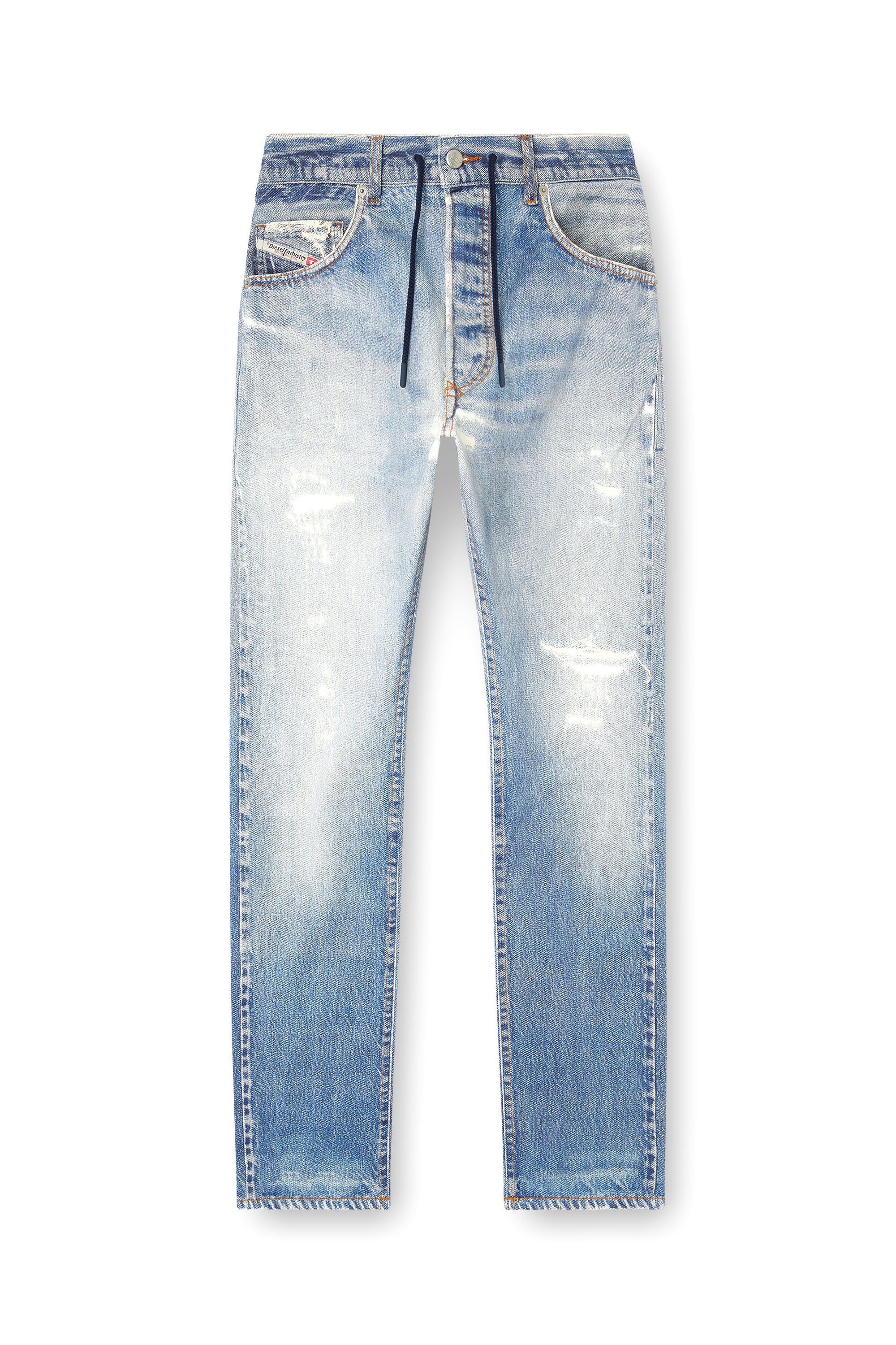 Diesel - Regular 2032 D-Krooley Joggjeans® 068RX Homme, Bleu Clair - Image 2