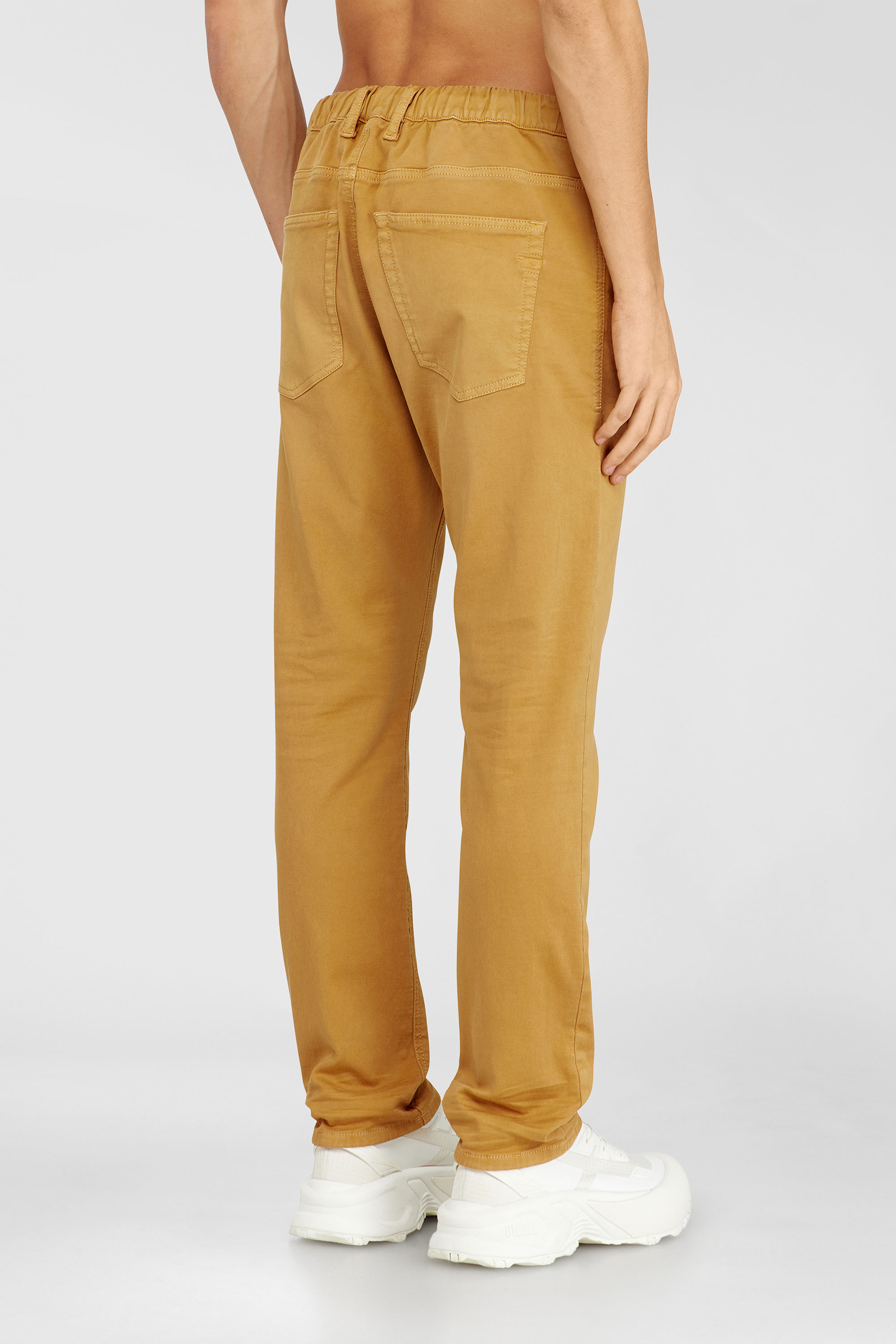 Diesel - Man's Regular 2032 D-Krooley-BW Joggjeans&reg; 0670M, Light Brown - 2