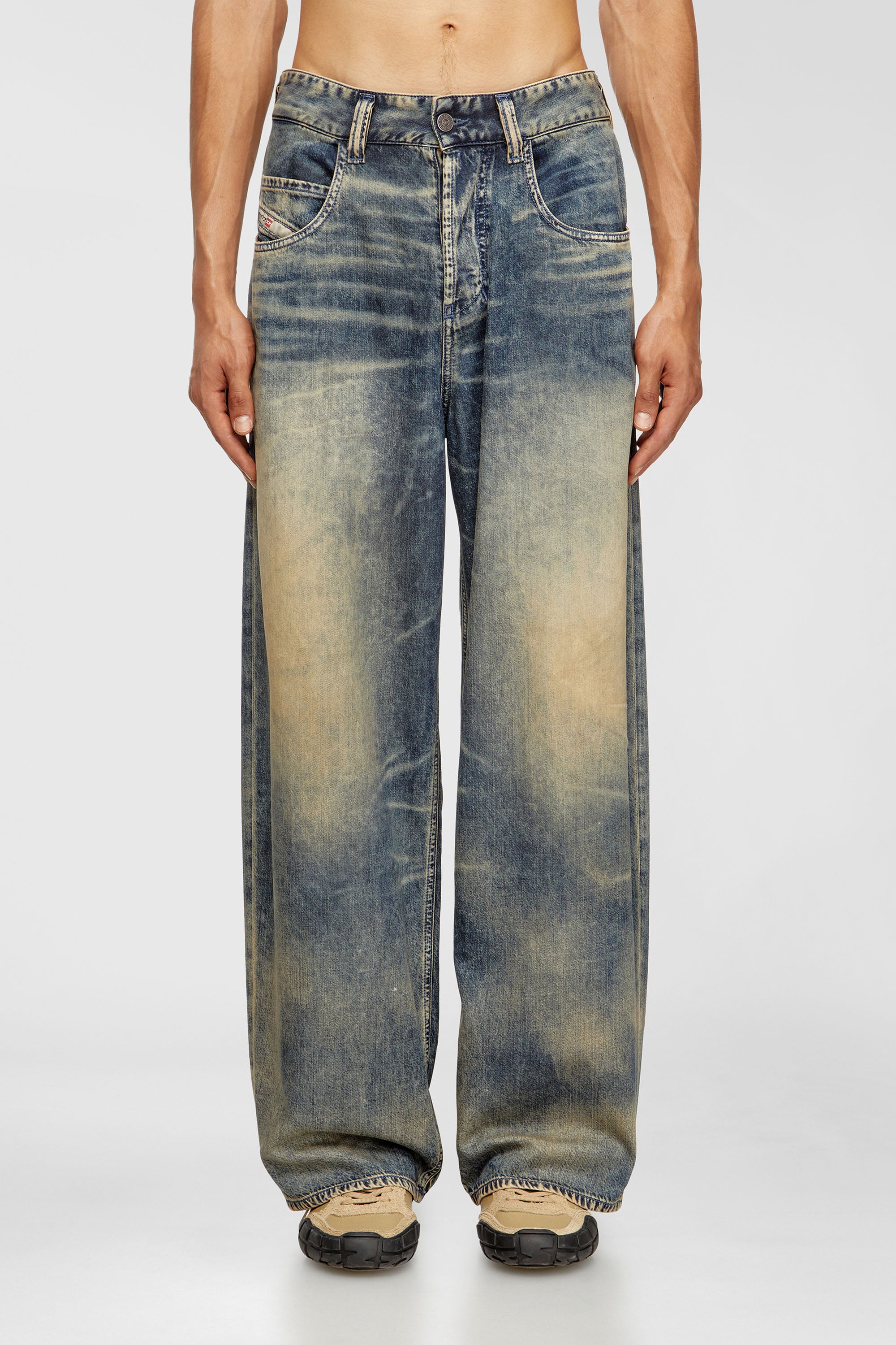 Diesel - Man's Relaxed Jeans 1997 D-Enim-M 0CEBB, Medium blue - 2