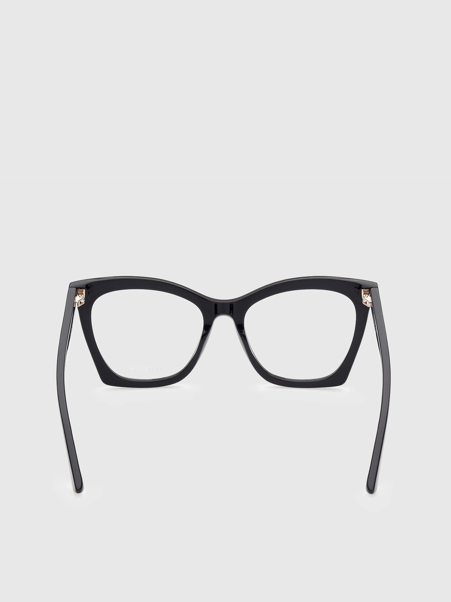 Diesel - DL5400, Woman's Optical glasses with an oversize butterfly frame in Black - 4