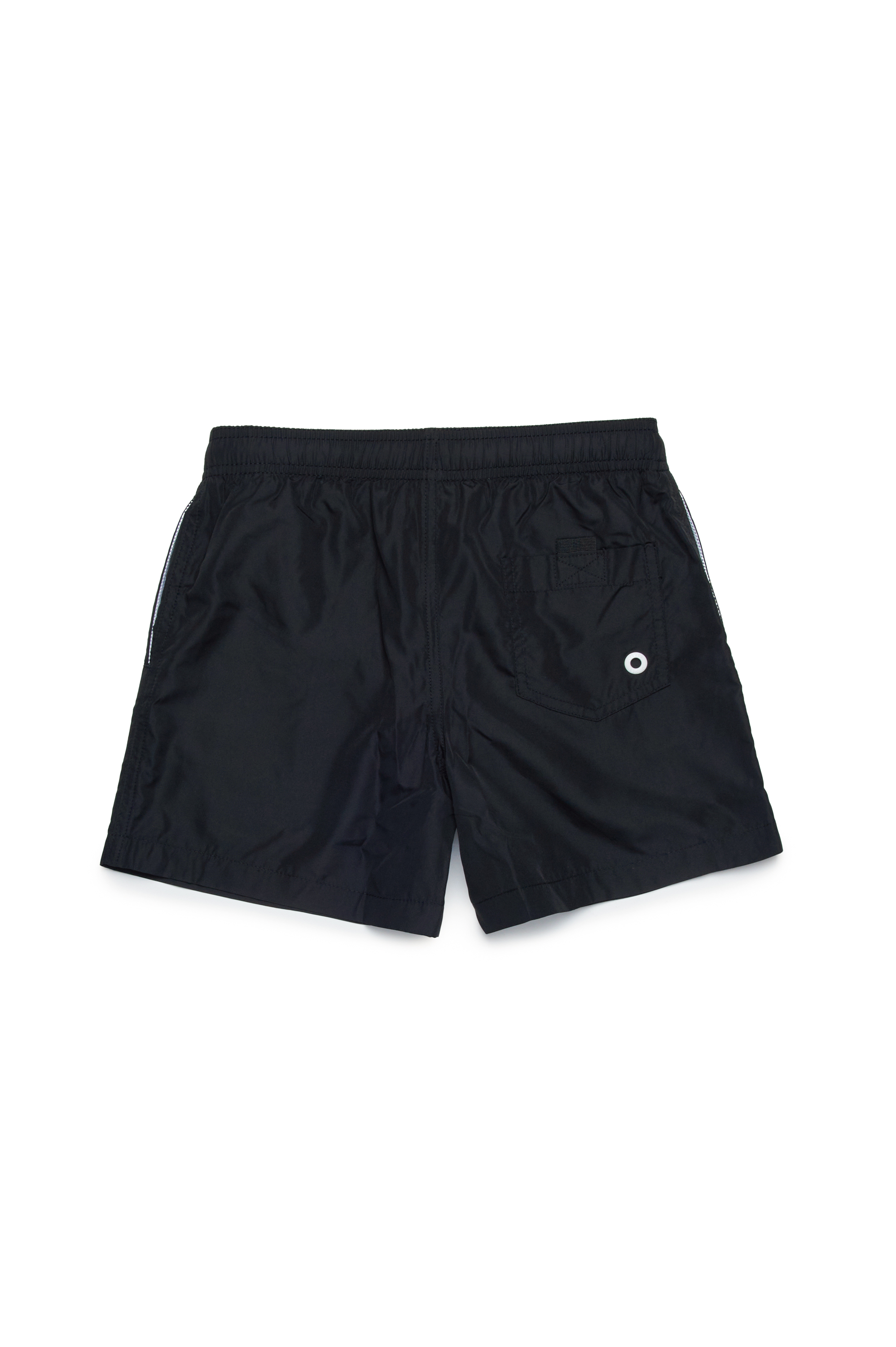 Swim shorts with maxi logo | Black | 4-16 YEARS Boys | Diesel