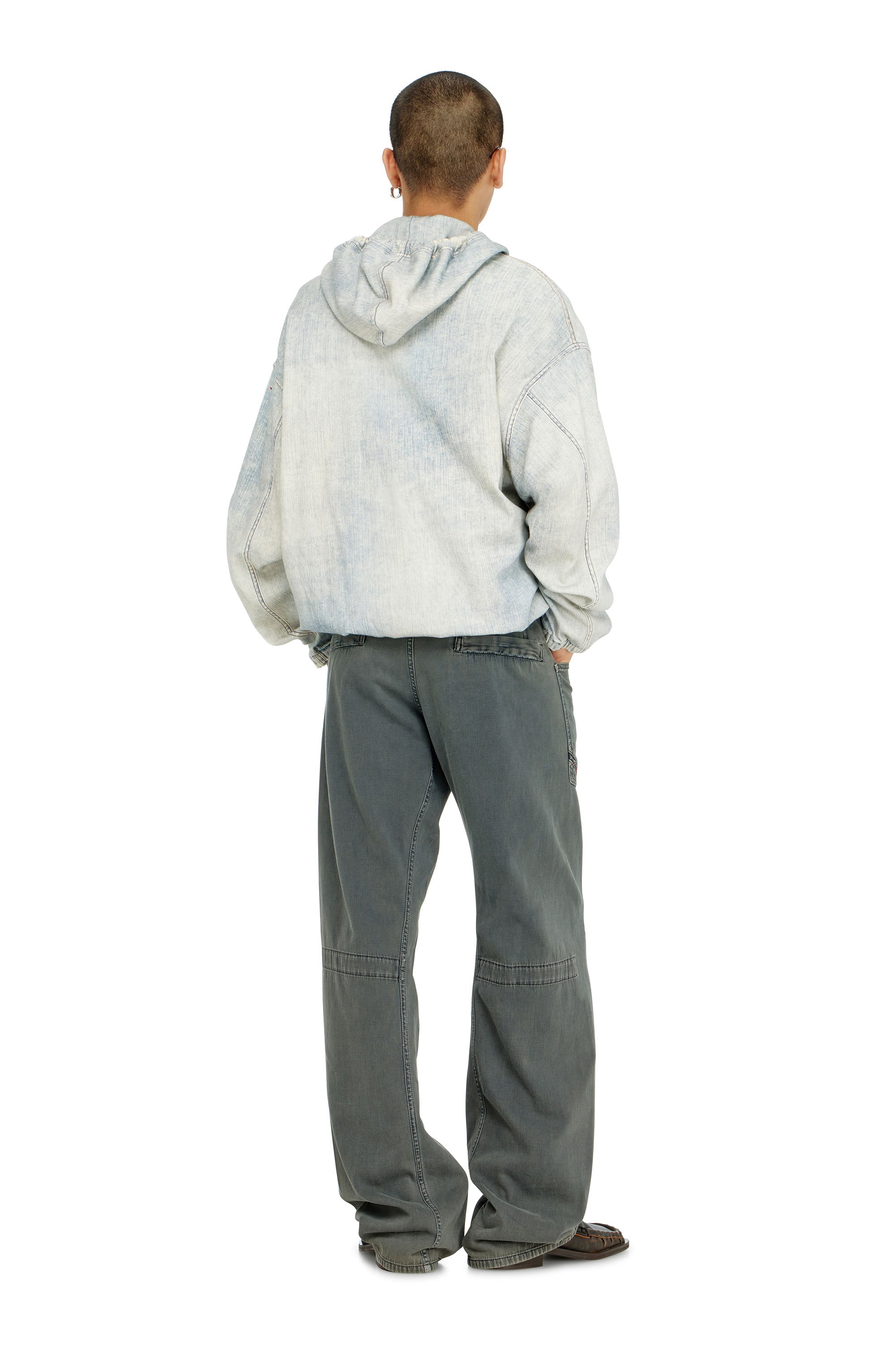 Diesel - Relaxed Jeans D-Zeta 068WR Hombre, Gris - 3