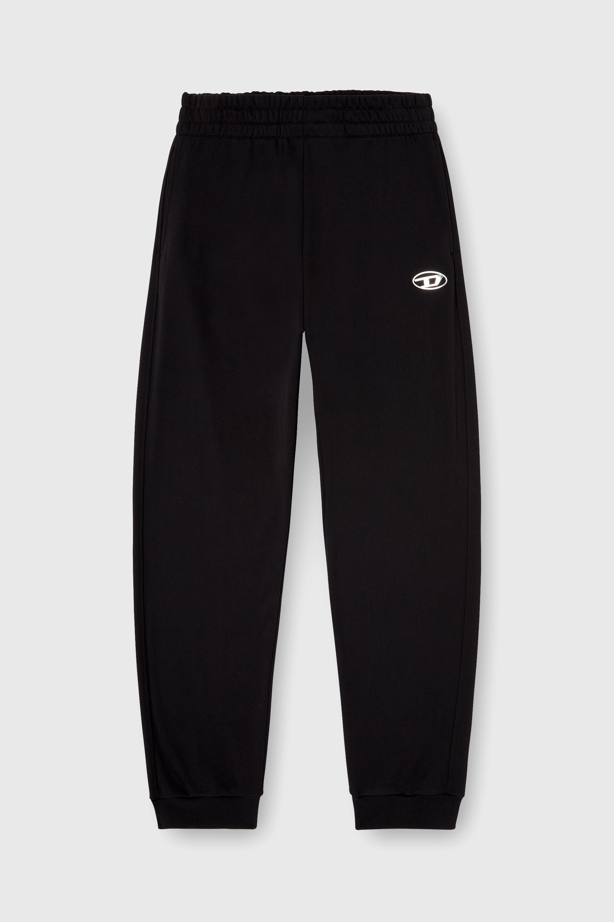 Diesel - P-MARKY-OD, Man's Pants with metal-effect Oval D logo in Black - 2