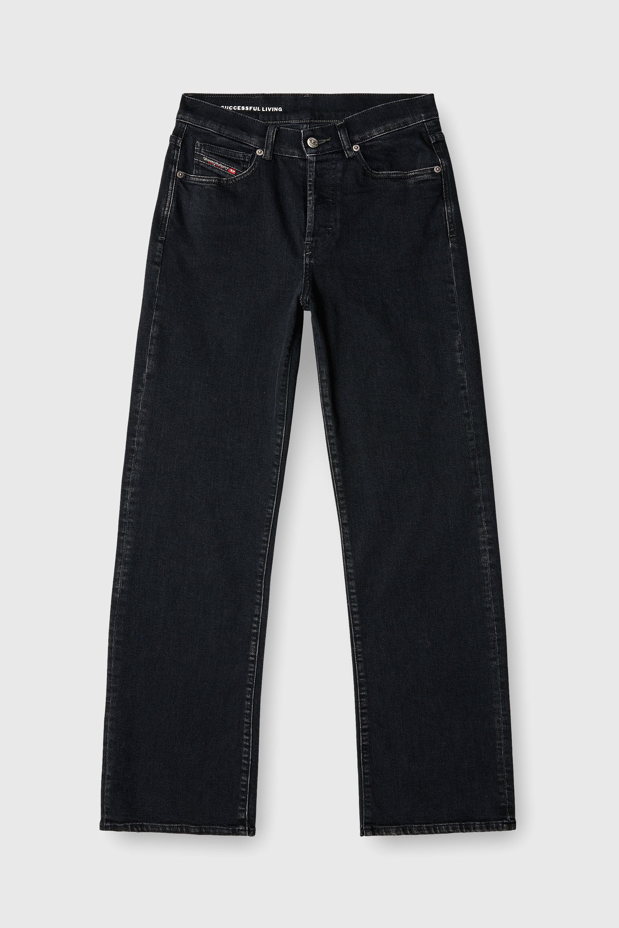 Diesel - Regular Jeans 1971 D-Sent 09N89 Femme, Noir/Gris fonc&eacute; - Image 1