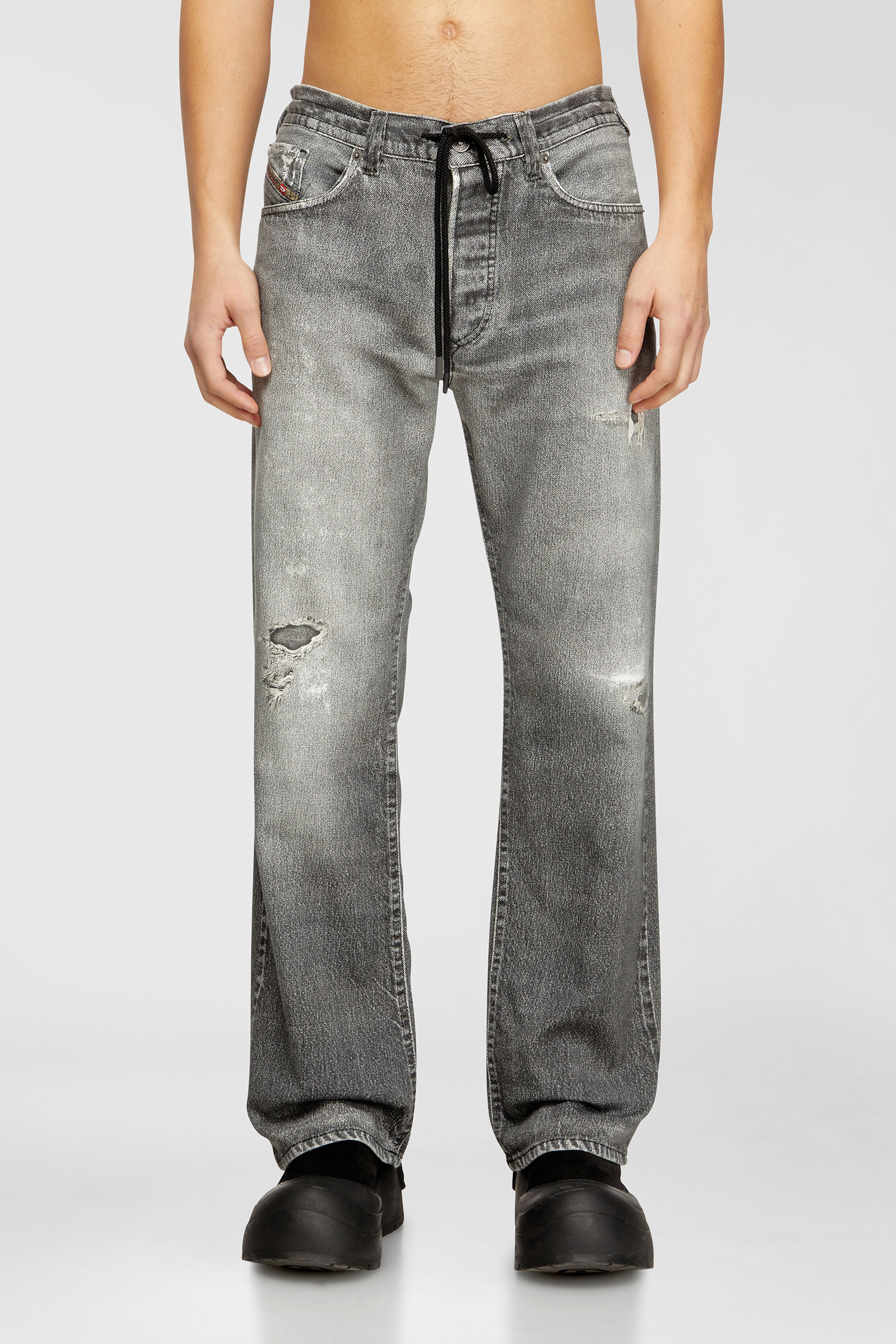 Diesel - Male's Relaxed 2080 D-Reel Joggjeans&reg; 068US, Grey - 2