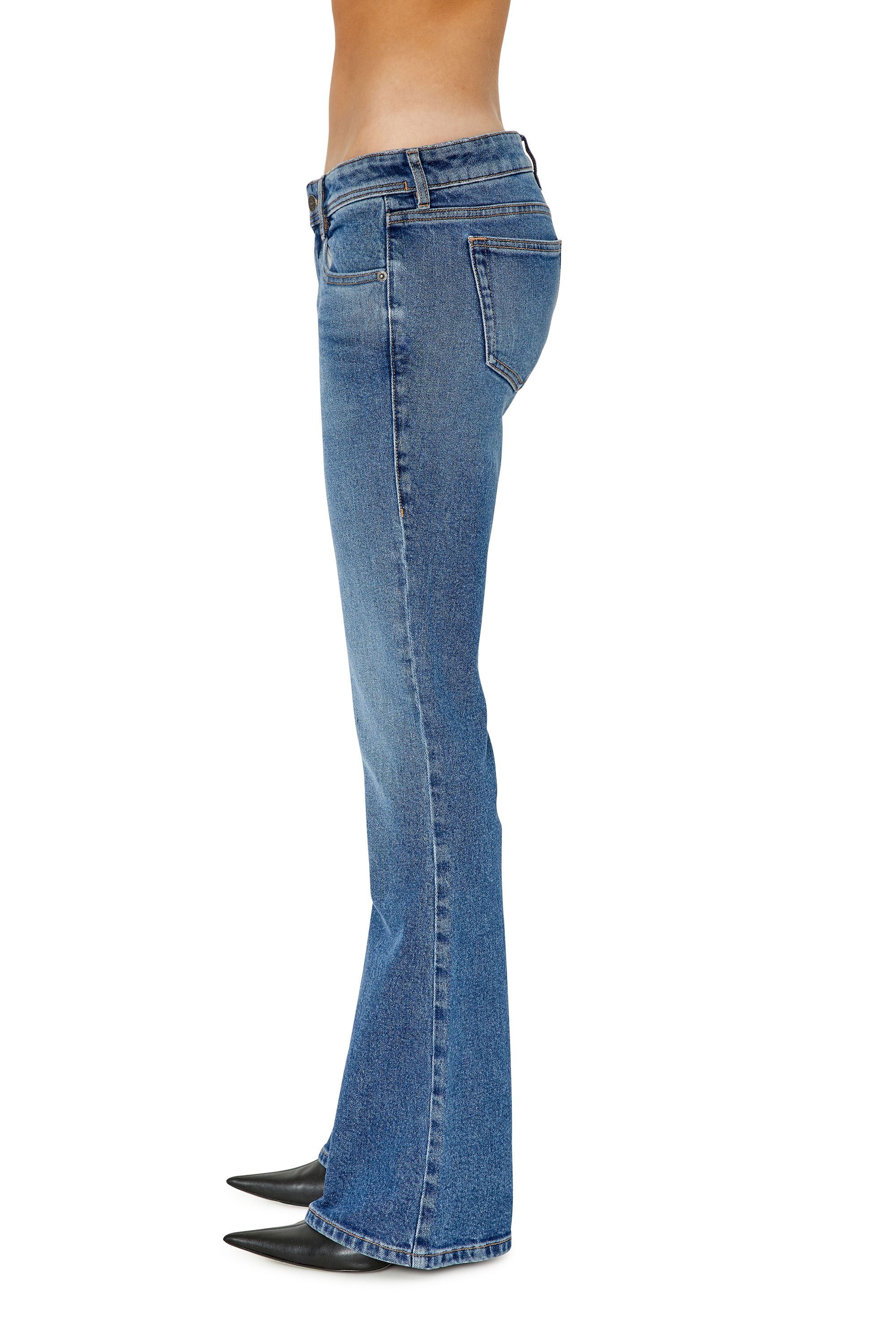 1969 D-EBBEY Woman: bootcutandflare Medium blue Jeans | Diesel