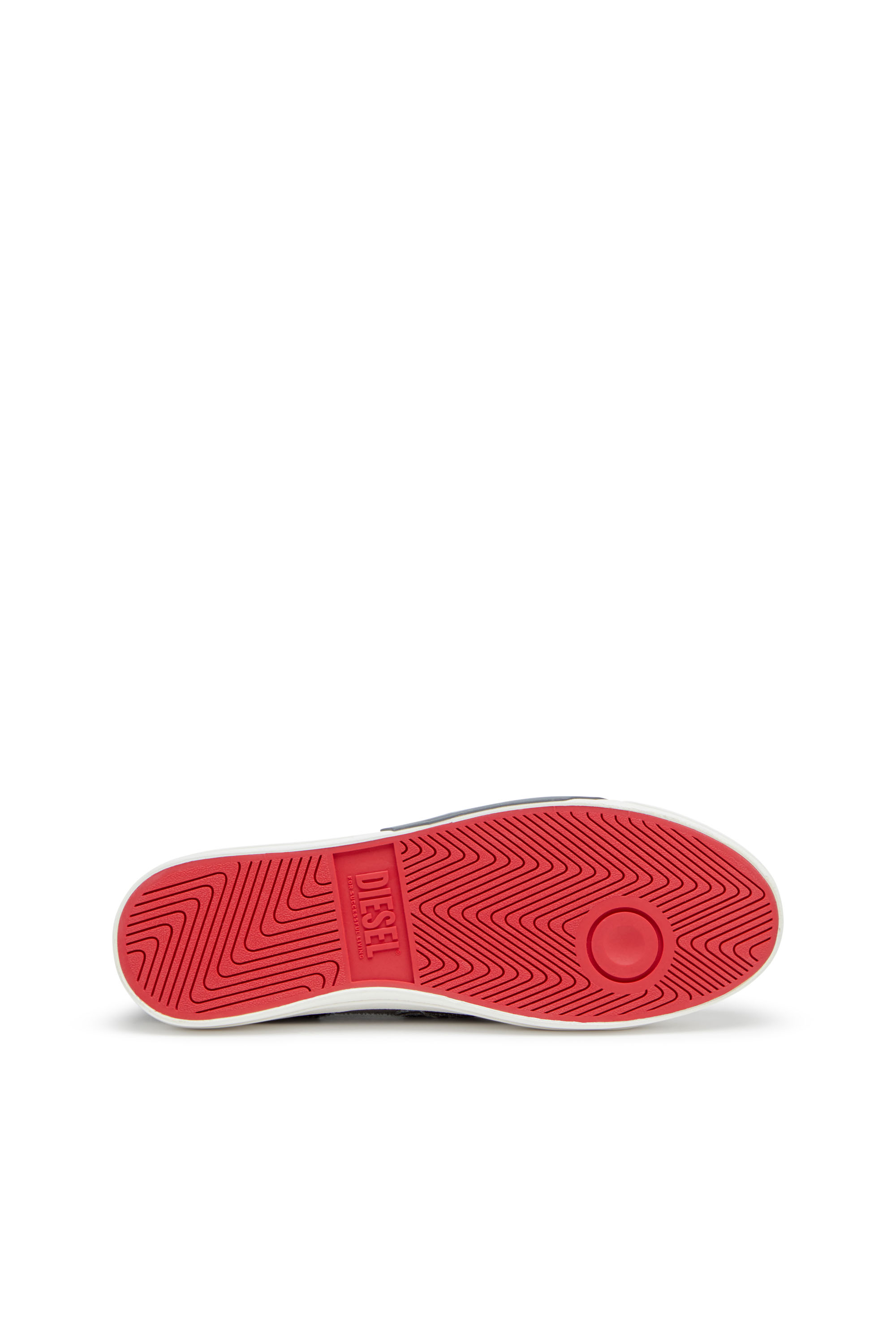 Diesel - S-D-VERSE SO, S-D-Verse-Sneakers sans lacets en toile effilochée Homme in Polychrome - 4