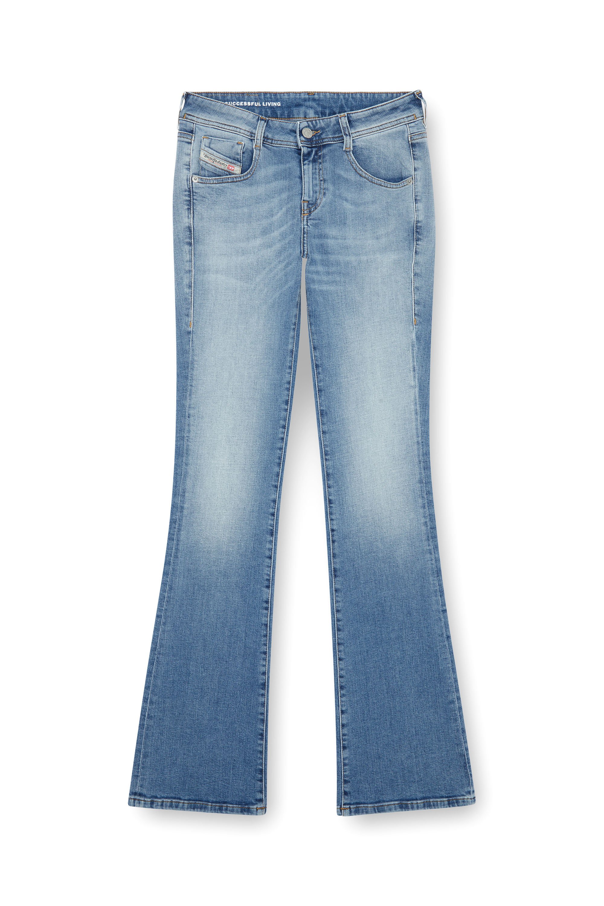 Diesel - Bootcut Jeans 1969 D-Ebbey 09K06 Femme, Bleu Clair - Image 2