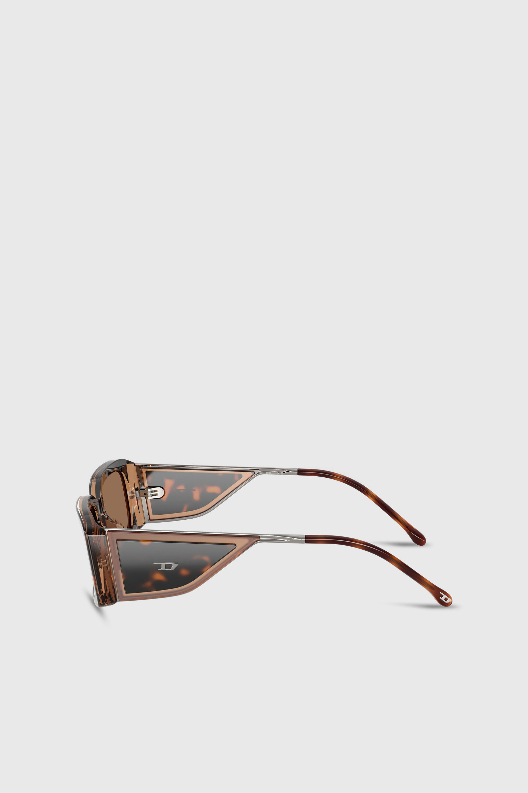 Diesel - 0DL2017U, Gafas de sol rectangulares Unisex in Marr&oacute;n - 5