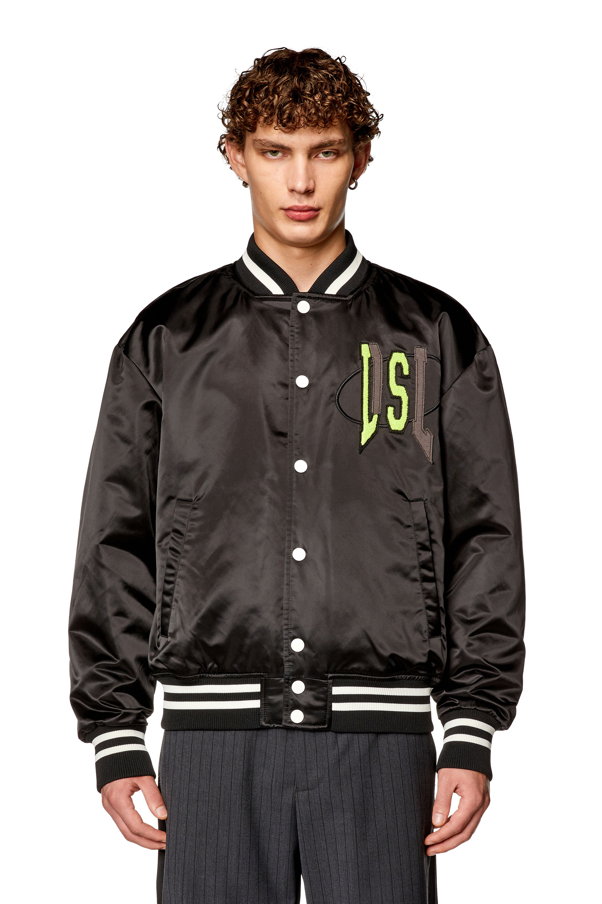 ジャケット・アウター SON OF THE CHEESE Satin Track Jacket SON OF THE CHEESE Satin Track Jacket