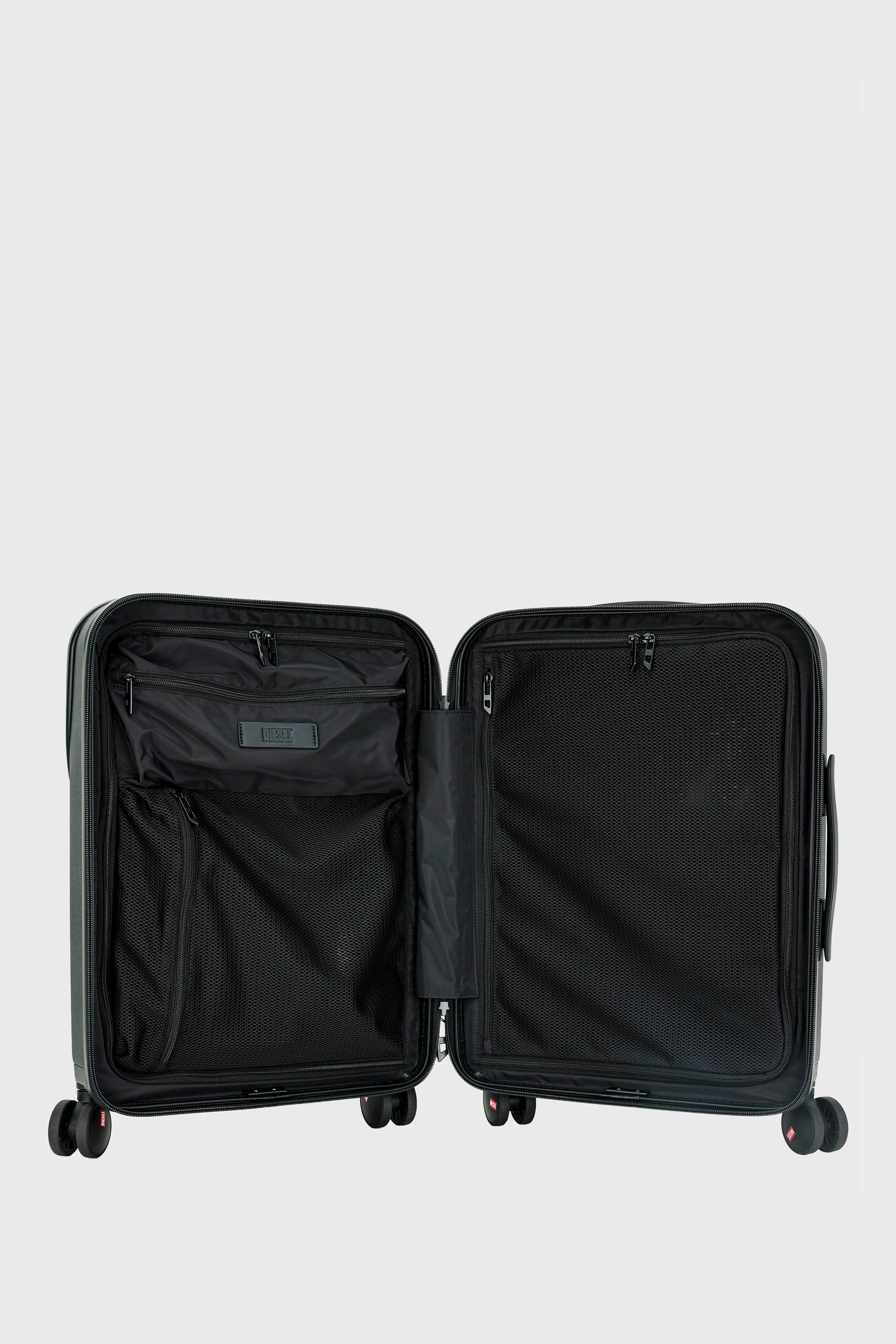 Diesel - LU0043 HARD LUGGAGE - DSL012, Unisex's Oval D suitcase size S in Black - 4