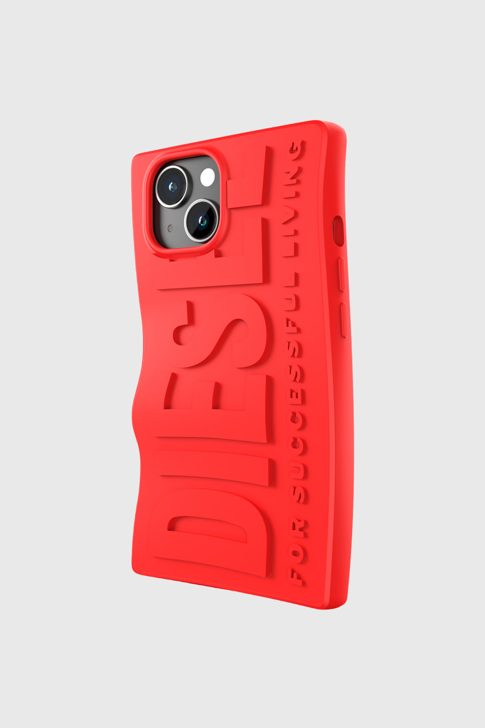 Diesel - 54116 MOULDED CASE, Funda D By iP15 Unisex in Rojo - 3