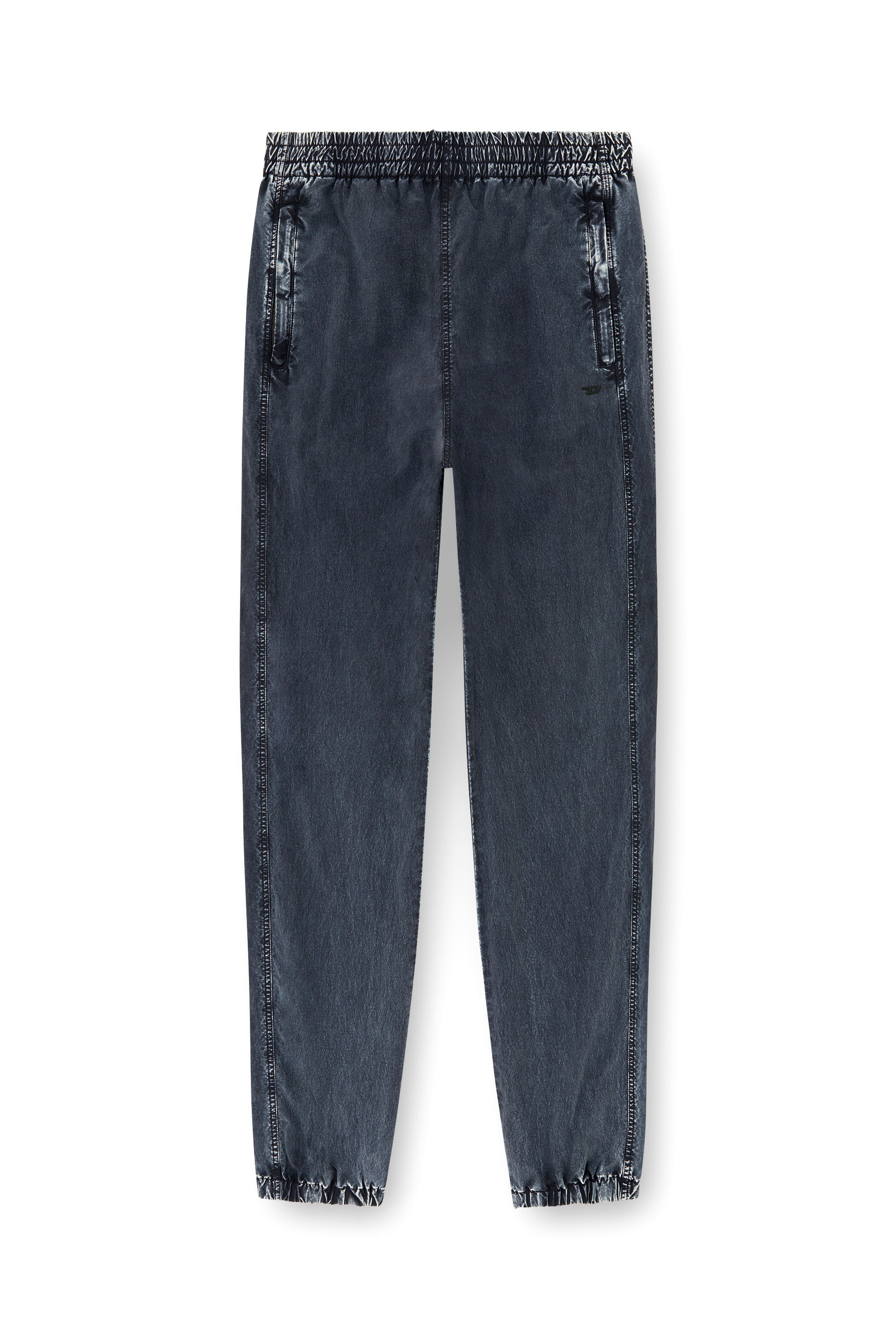 Diesel - P-WILSON, Male's Pants in recycled nylon taslan in Dark Blue - 2