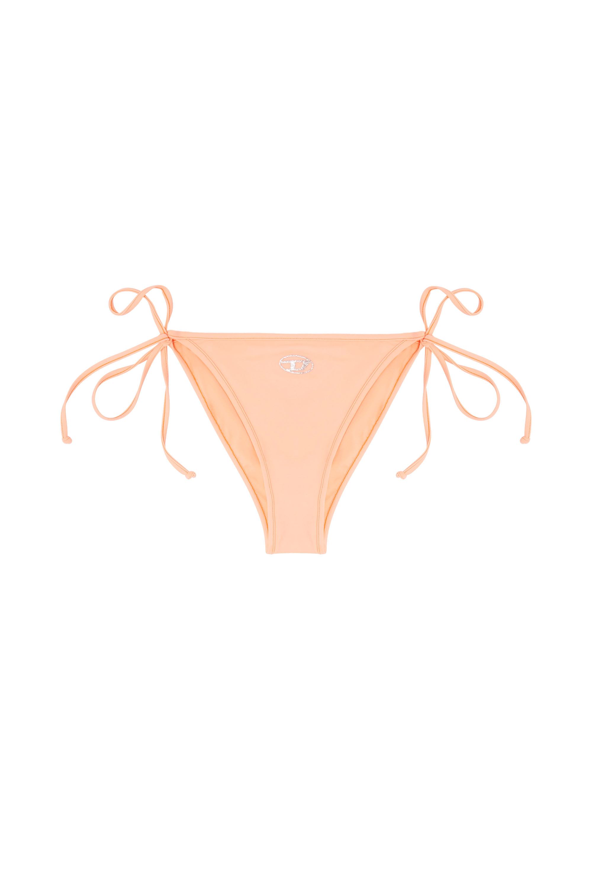 Diesel - TAYLOR-D-CORE, Woman's Tie-side bikini bottoms with crystal Oval D in null - 4