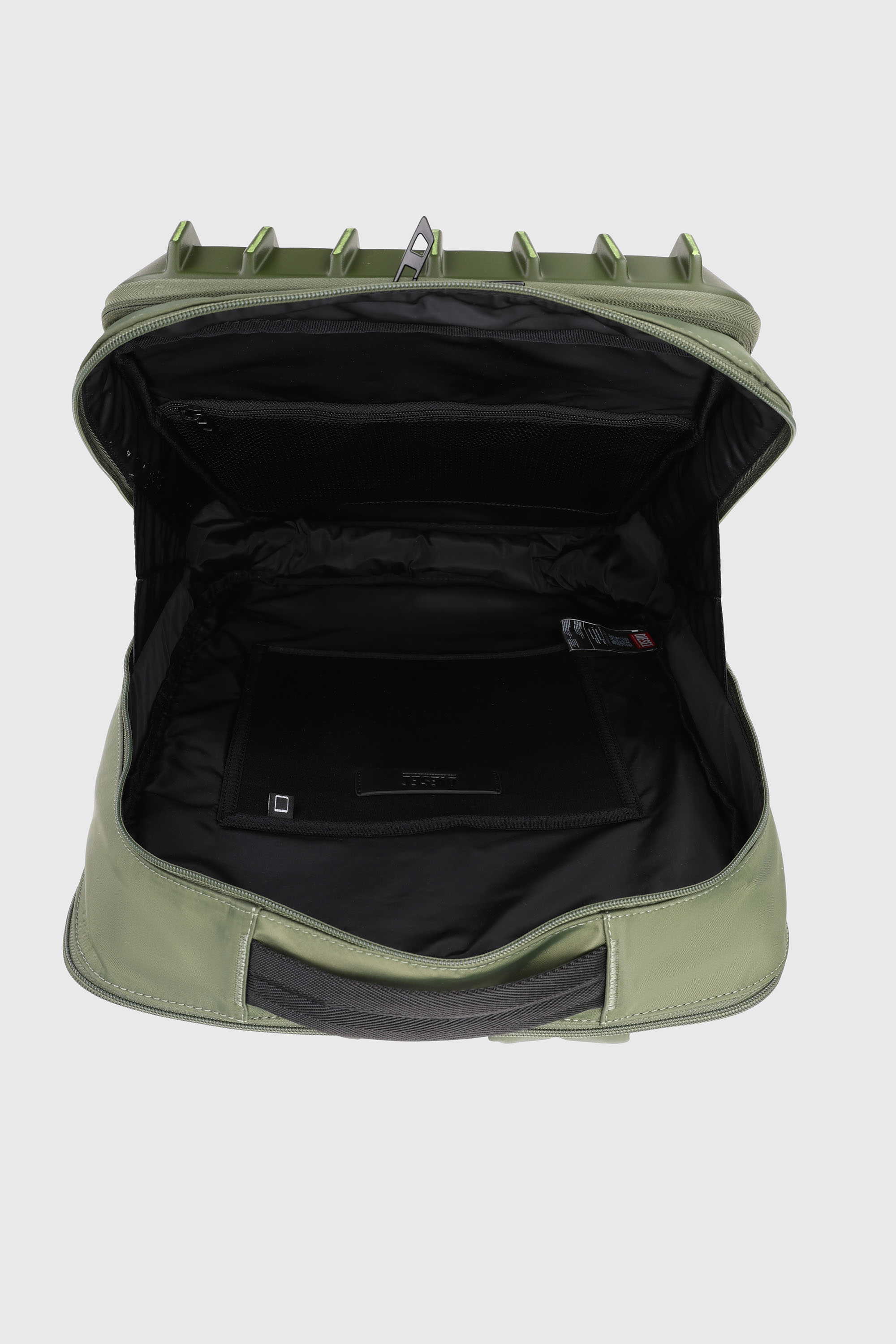 Diesel - DIESEL PC STRONG IMAGE BACKPACK- DSB005, Unisex's Rugged travel backpack in Military Green - 3