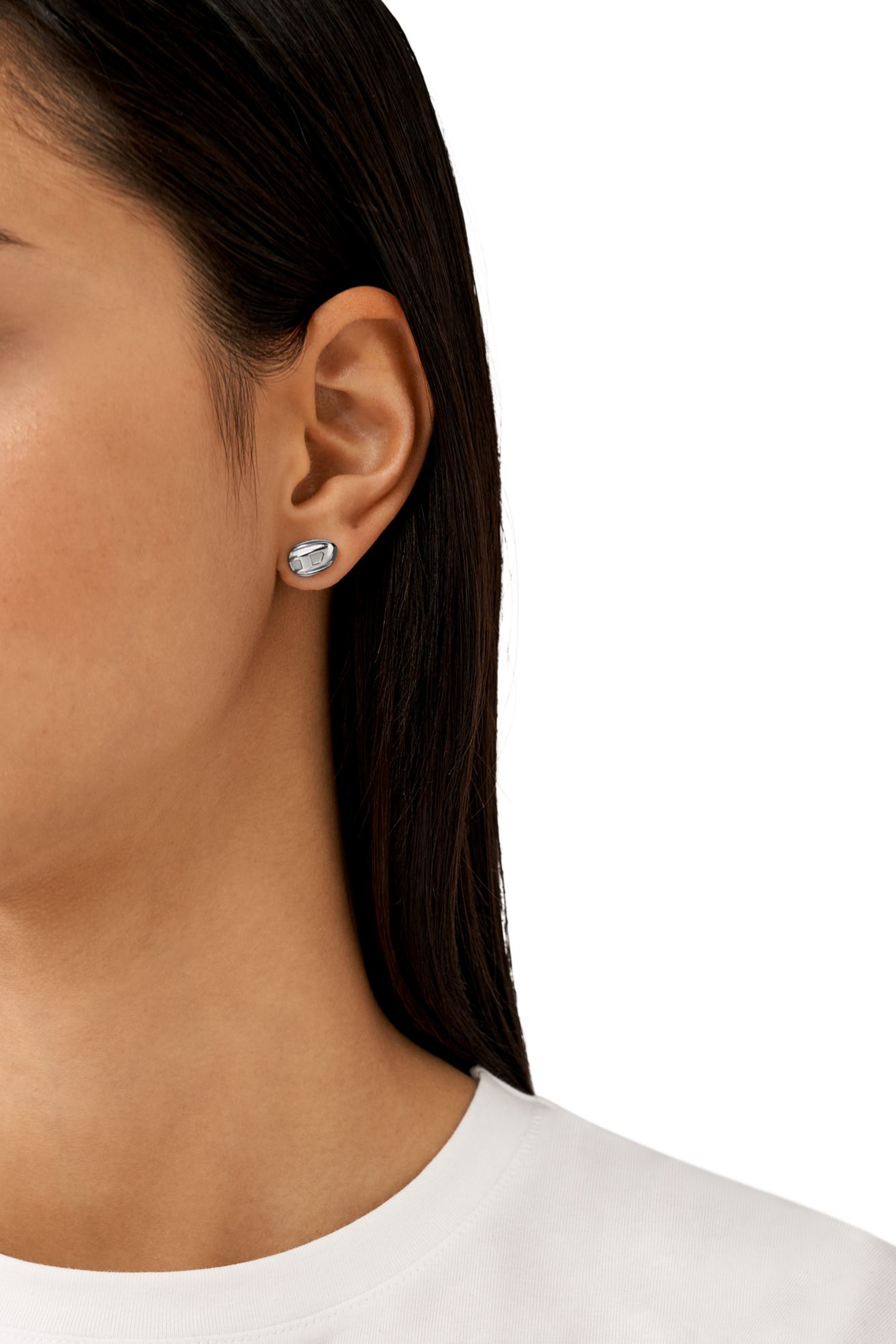 【新品】Alxandra&Duet Stud Silverイヤリングセット Elizabeth Bower】Pavet Duet Stud シルバーイヤリング/ピアス