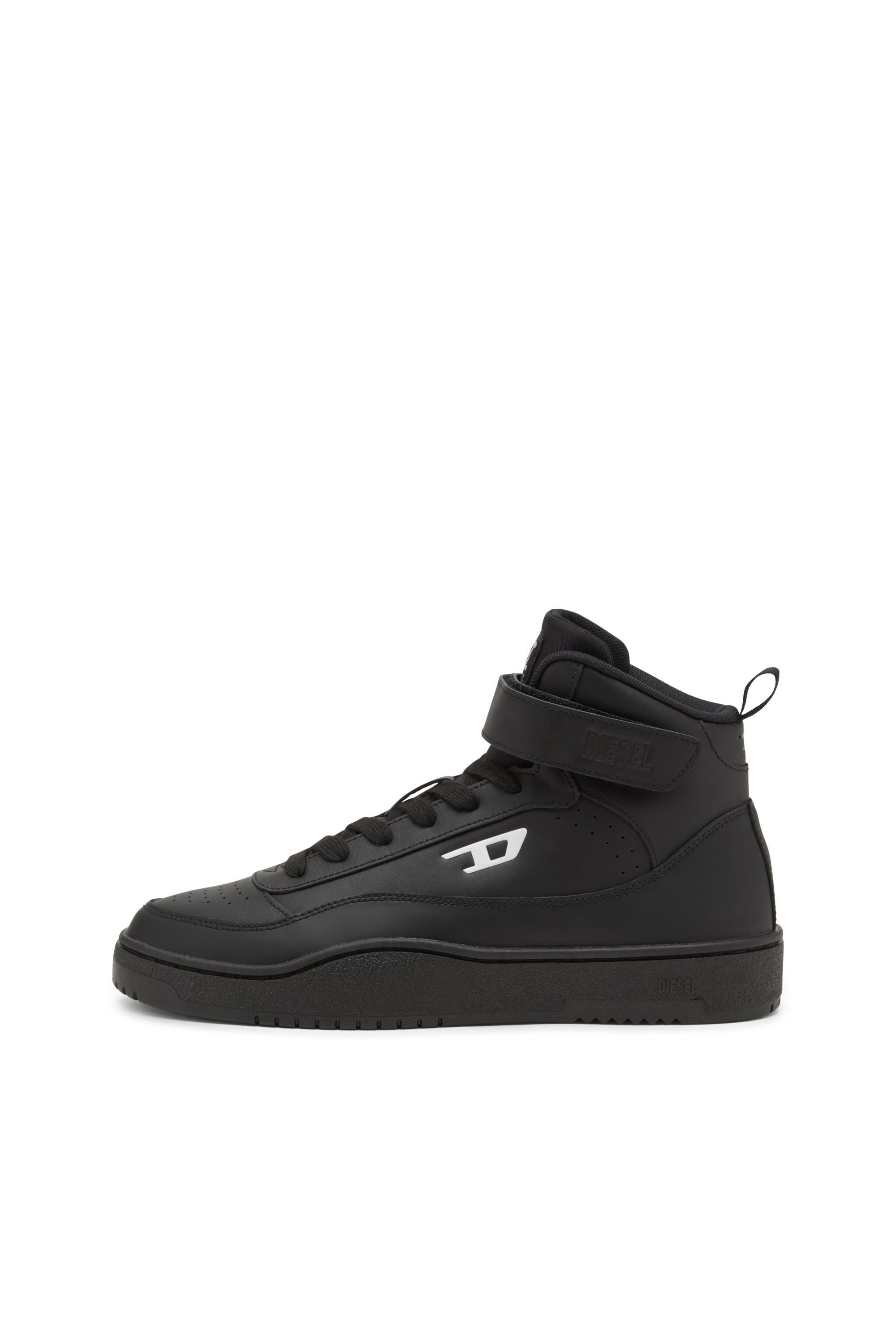 Diesel - S-TRACKER-D MID, Male's S-Tracker-D-Mid top sneaker in Black - 2