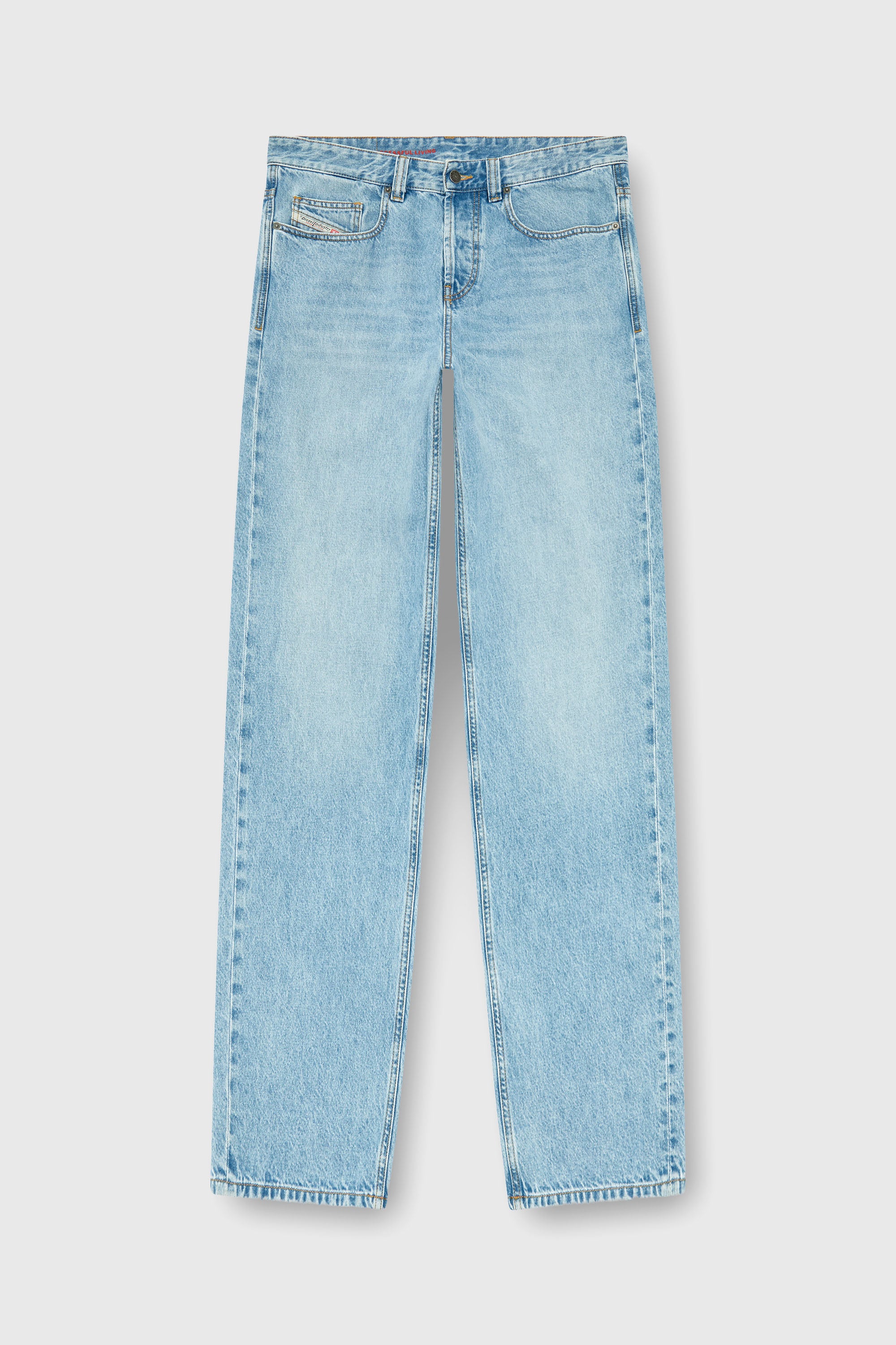 Diesel - Man's Relaxed Jeans 2001 D-Macro 09I29, Light Blue - 1