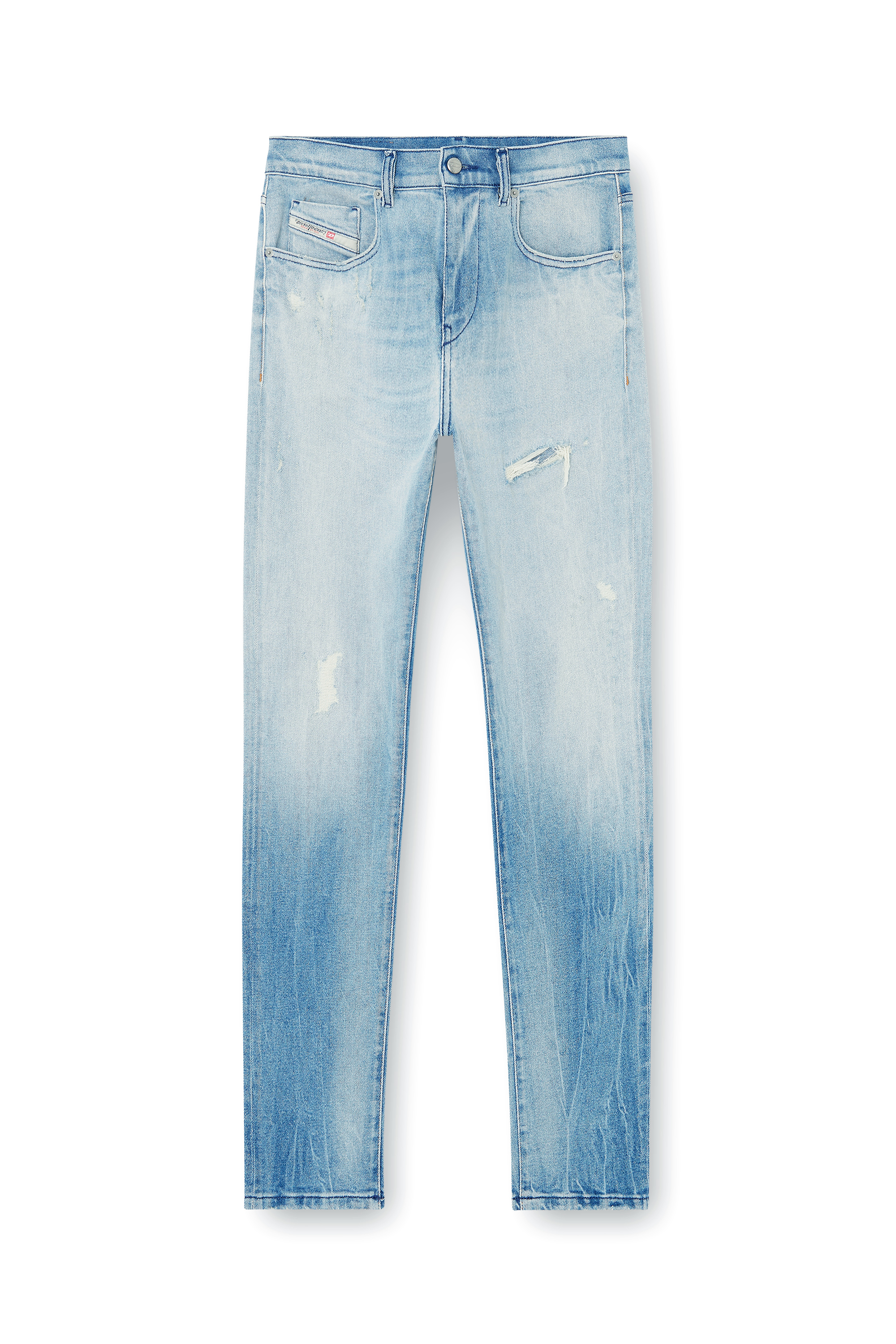 Diesel - Male's Slim Jeans 2019 D-Strukt 09N38, Light Blue - 2