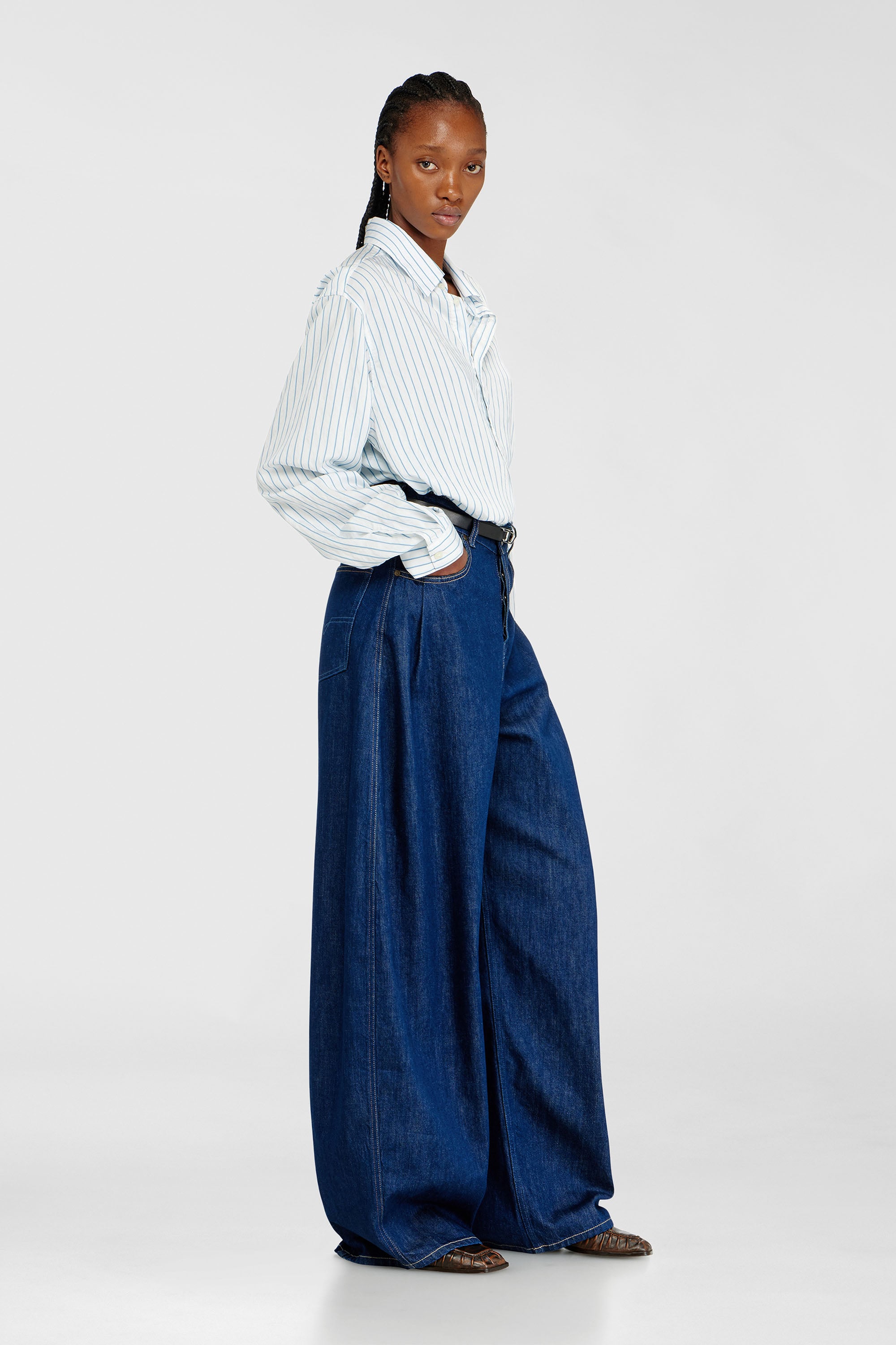 Diesel - Relaxed Jeans 1987 D-Khelz 09Q09 Mujer, Azul Oscuro - 2