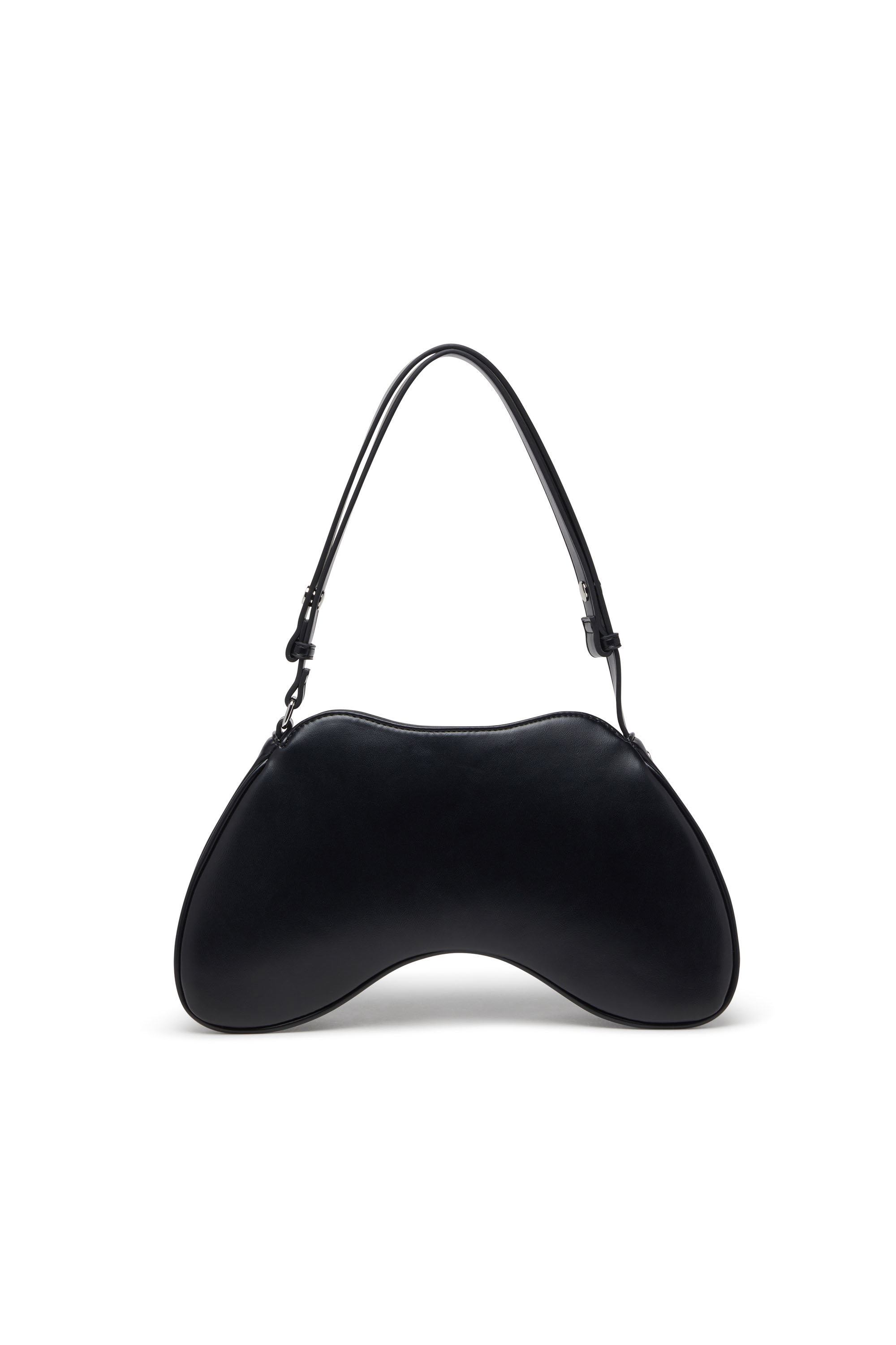 Diesel - PLAY SHOULDER, Female's Play-Shoulder bag in PU in Black - 2