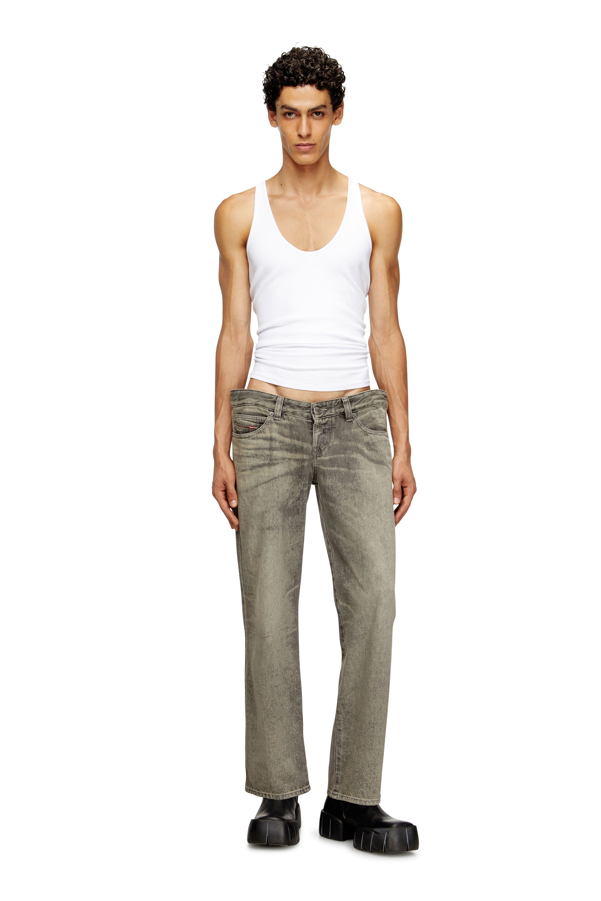Diesel - Male's Regular Jeans D-Im 007DR, Grey - 1
