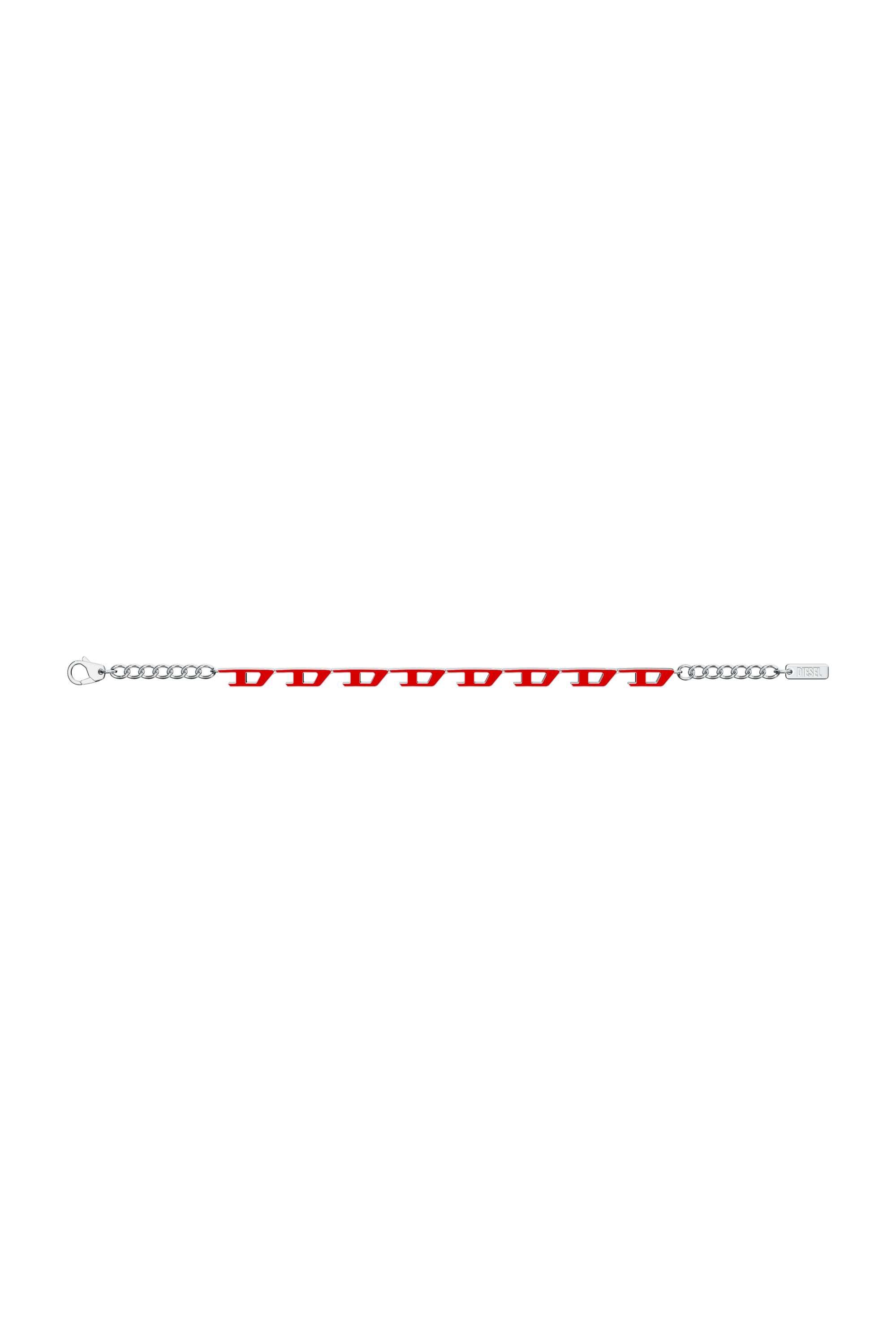 Diesel - DX1690040 JEWELLERY, Pulsera de acero inoxidable Unisex in Plateado - 4
