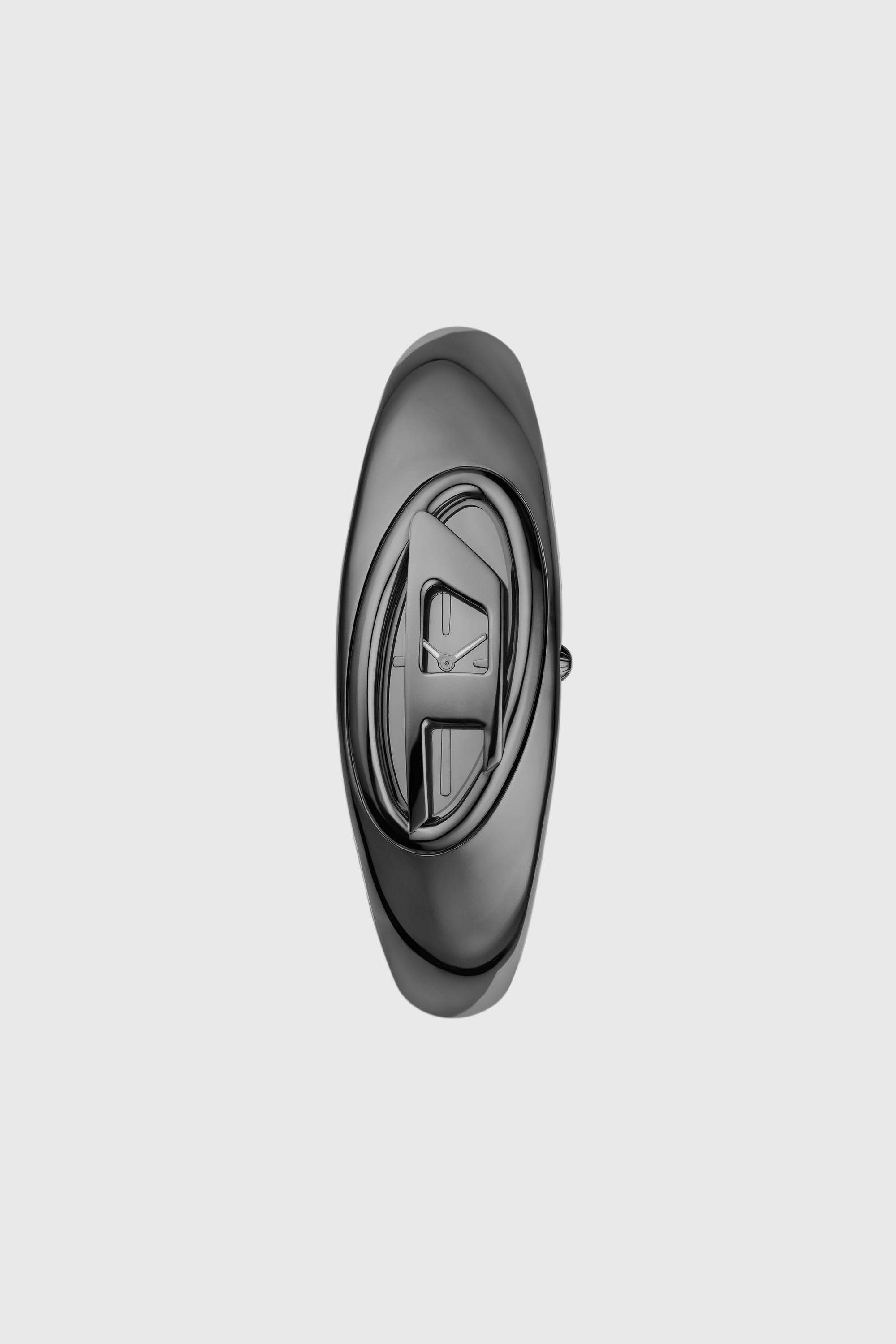 Women's Wonder-D Two Hand Gunmetal Stainless Steel Watch | Black