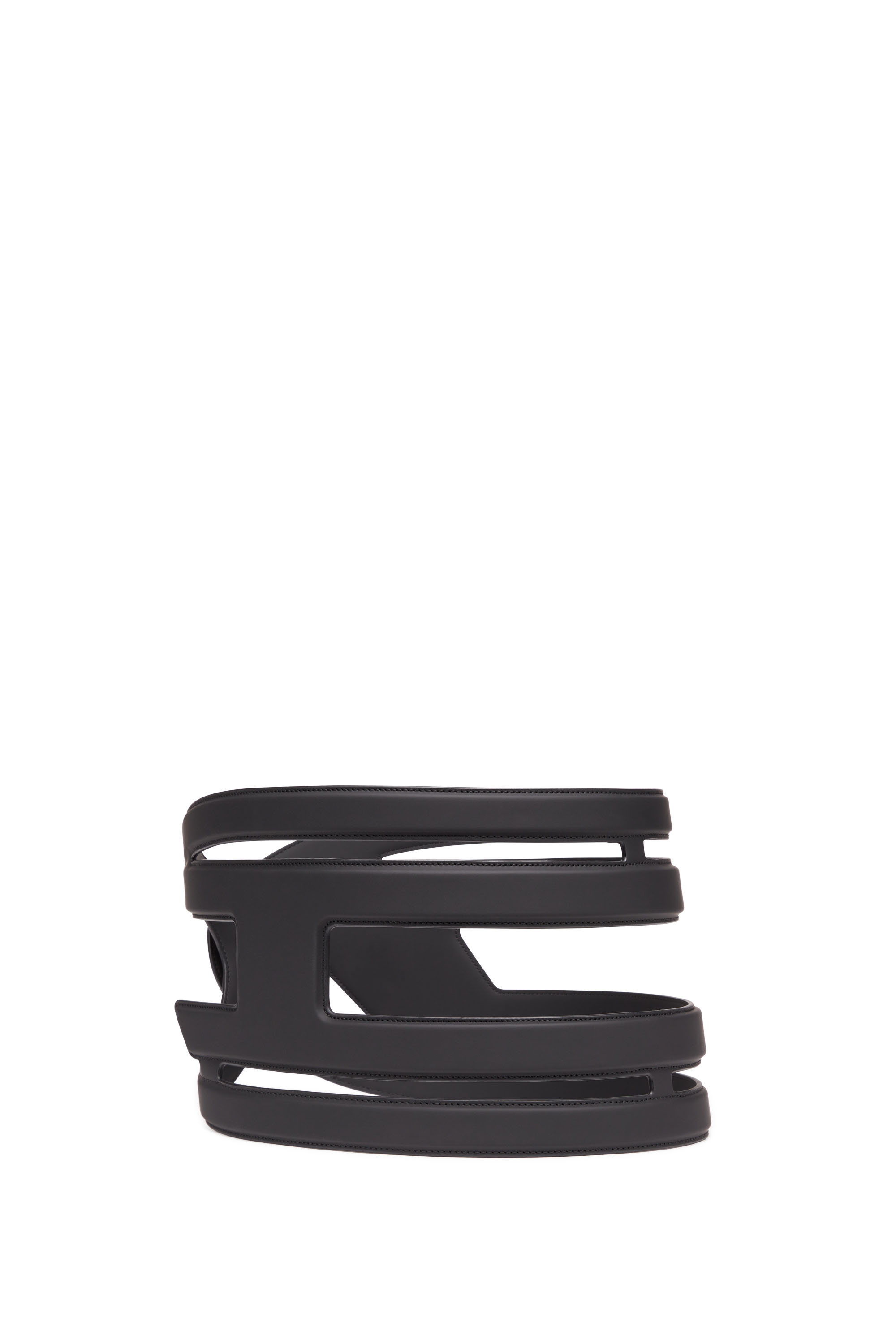 Diesel - B-CAGE-D, Jupe ceinture Oval D Femme in Noir - 1
