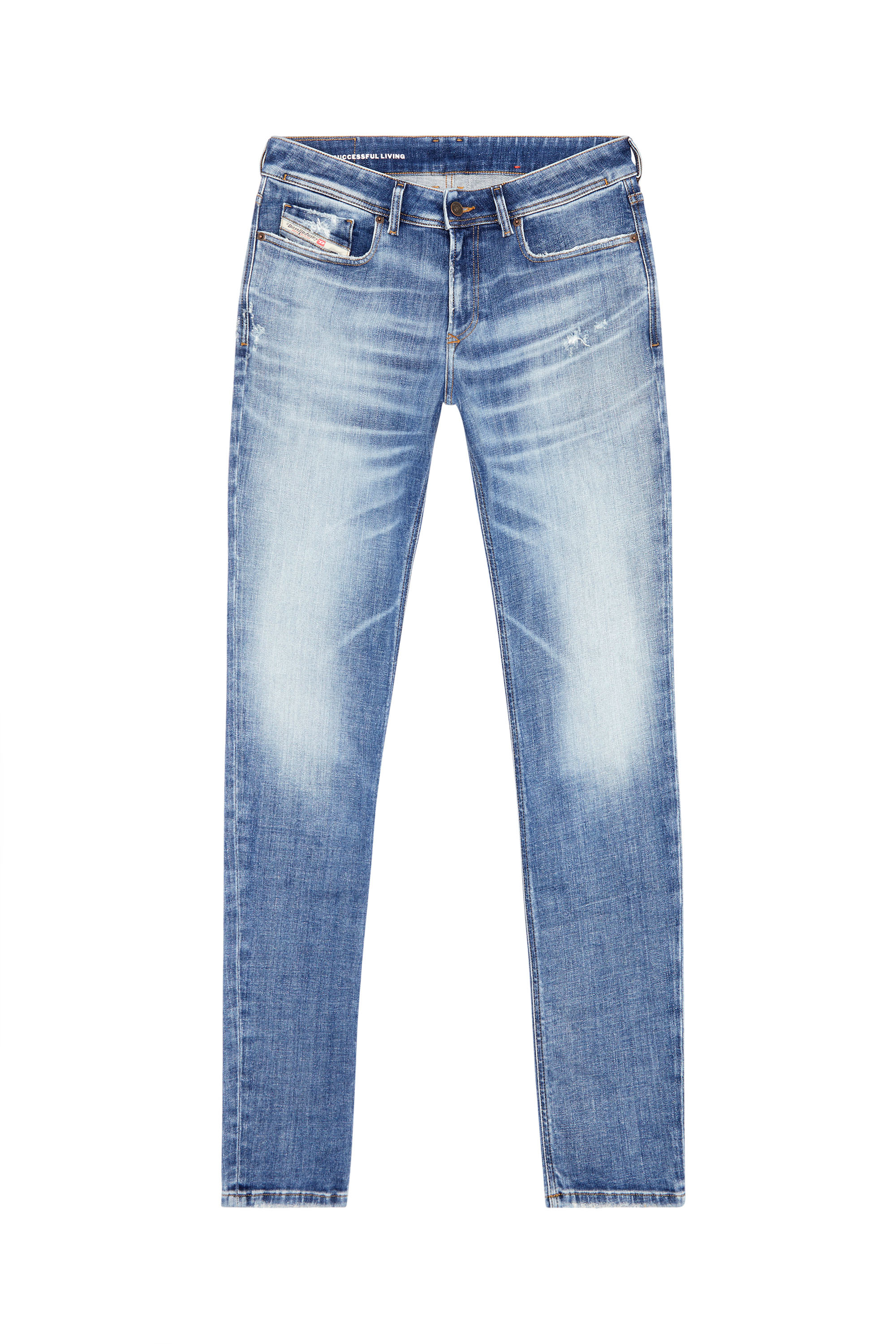 Diesel - Skinny Jeans 1979 Sleenker 09G35 Hombre, Azul medio - 5