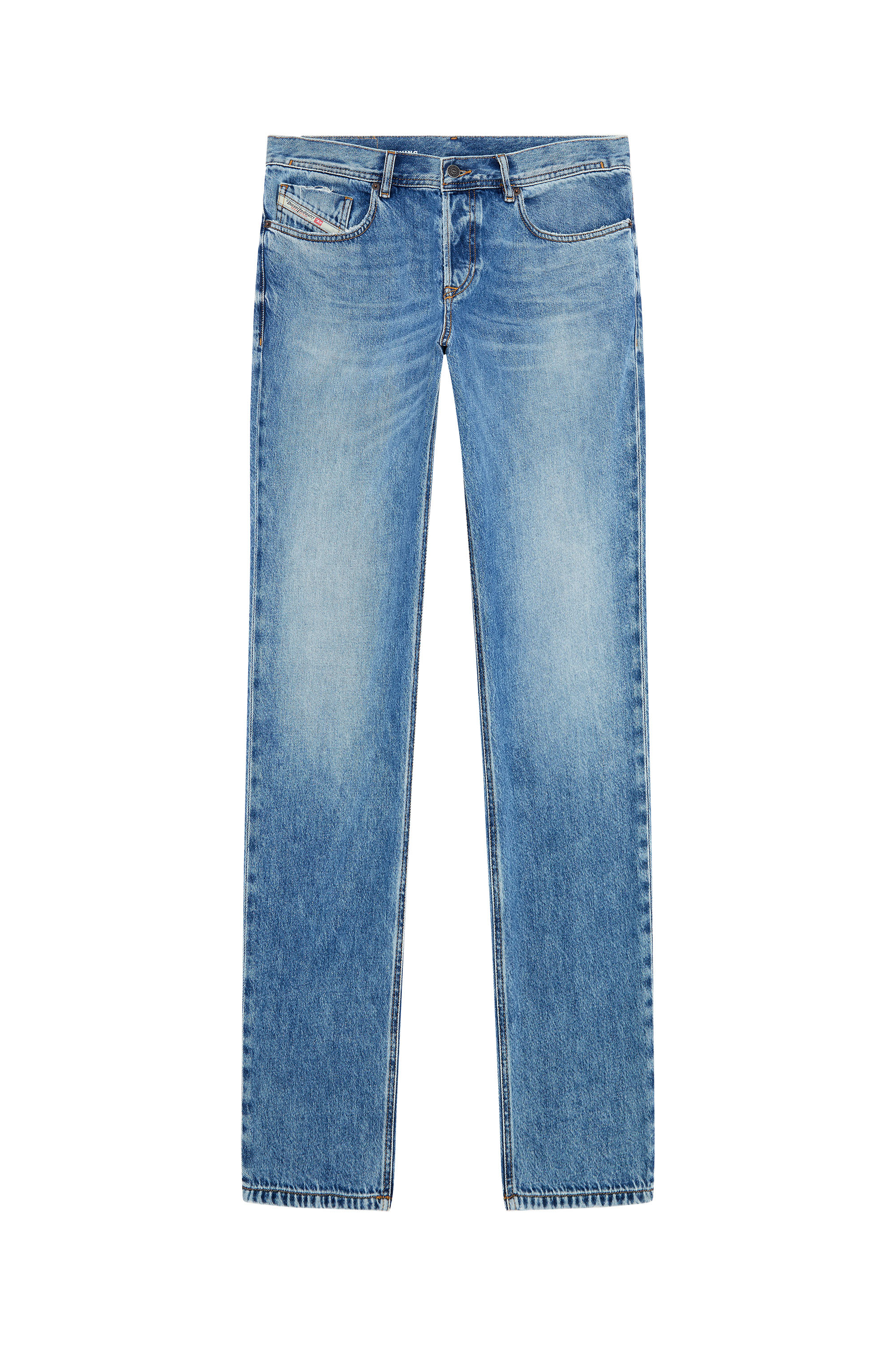 Diesel - Regular Jeans 2023 D-Finitive 09H95 Homme, Bleu moyen - Image 3