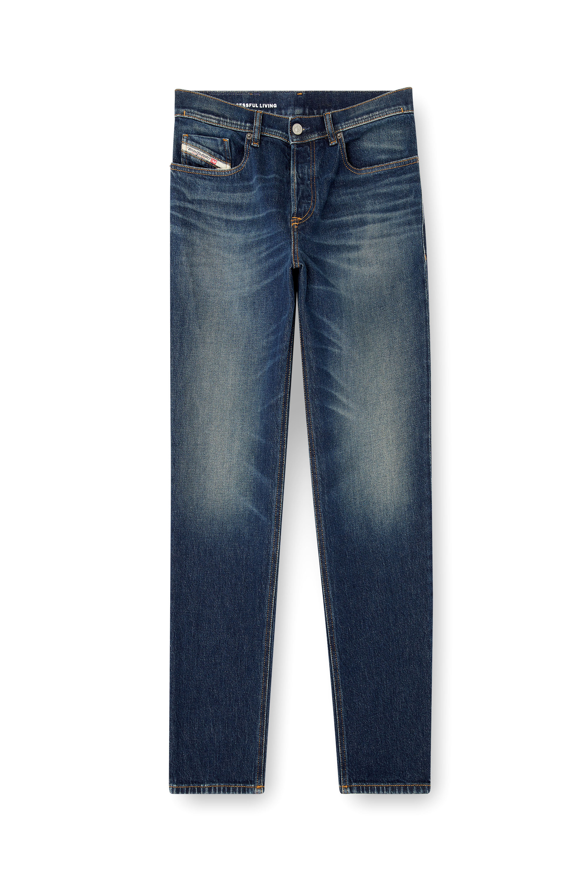 Diesel - Male's Regular Jeans 2023 D-Finitive 09M10, Dark Blue - 3