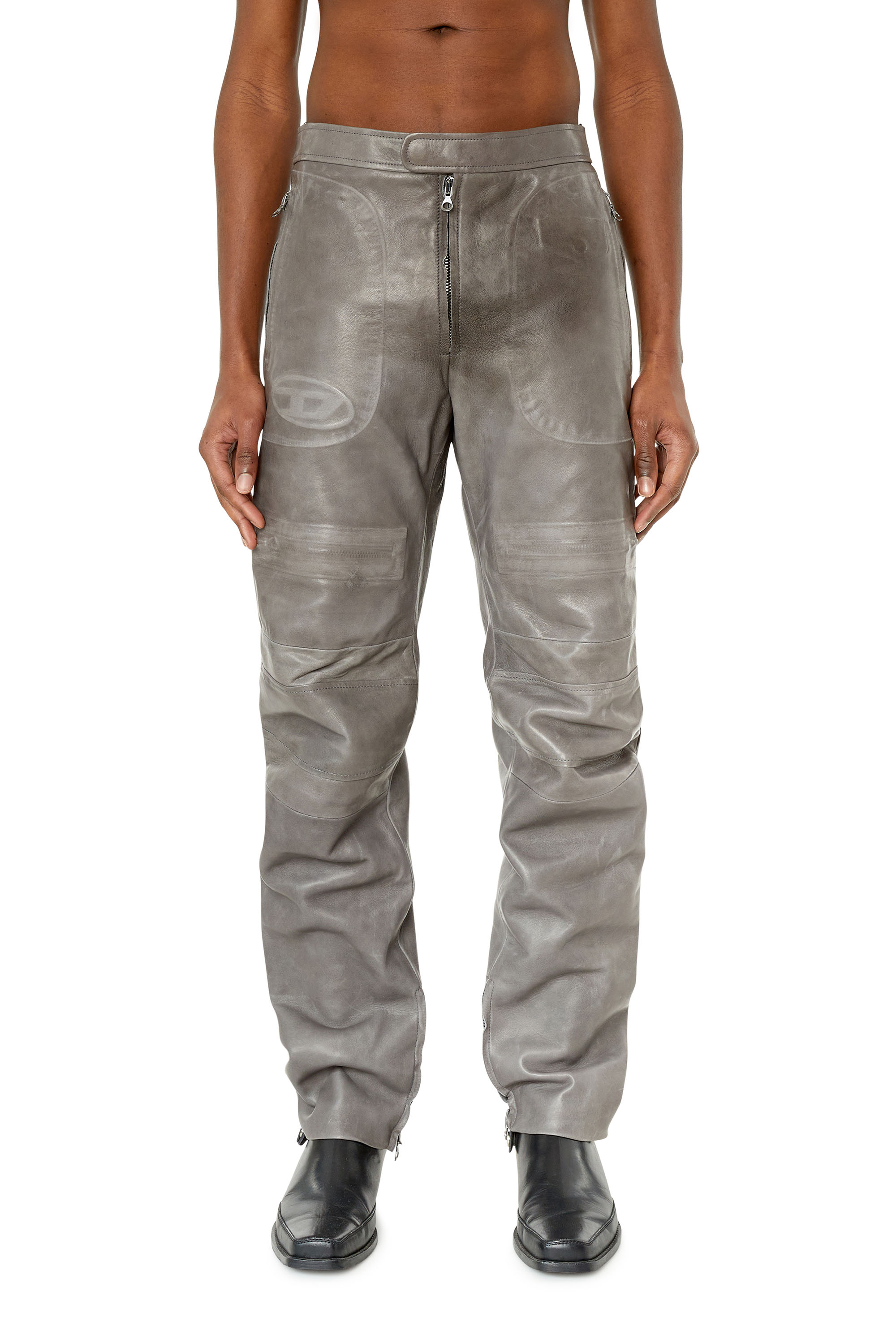 パンツ DIESEL 24AW DIESEL P-TATE TROUSERS Men's Chalky cargo pants