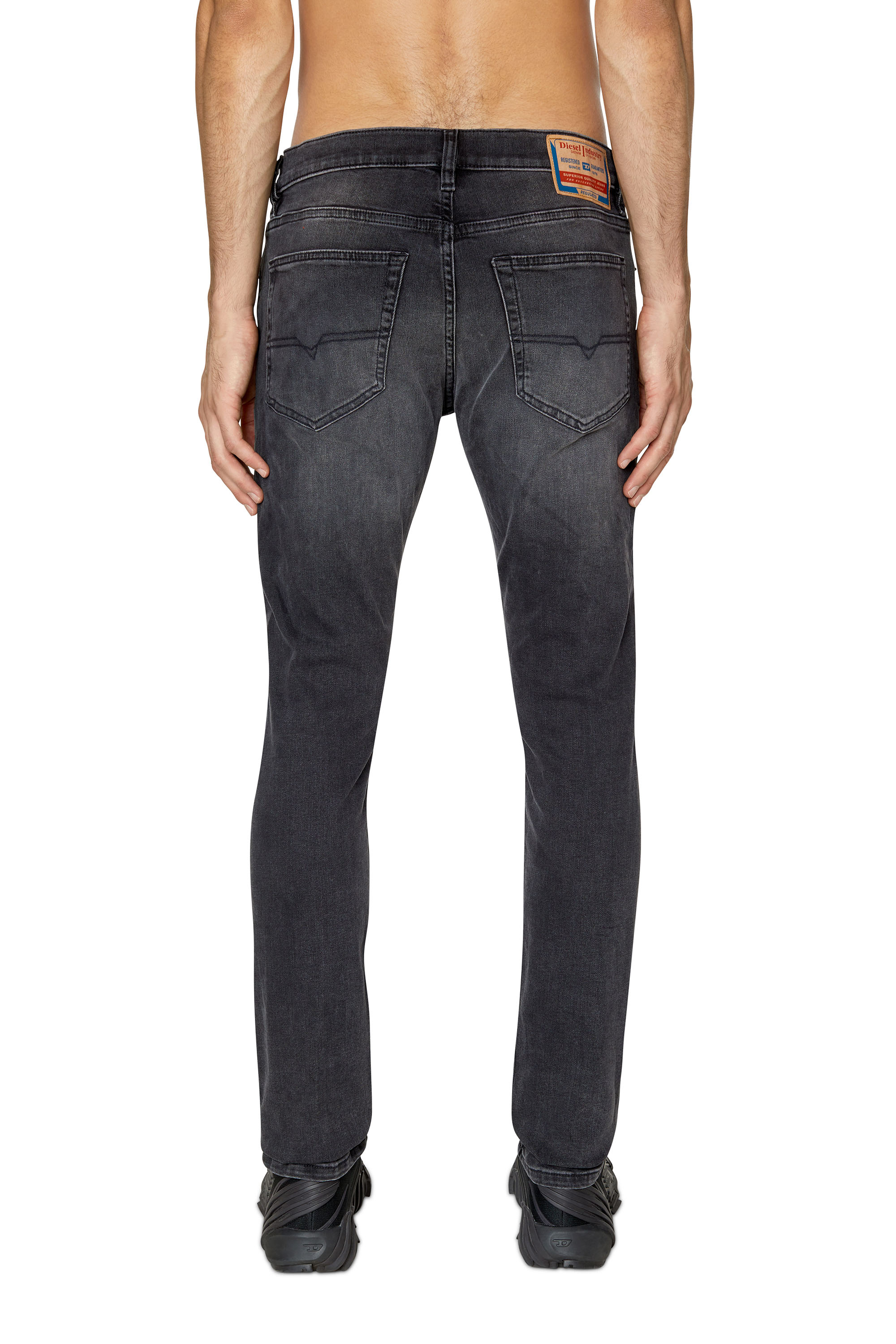 希少00s Diesel Luster coating skinny denim Men's Slim Jeans | Mid D-LusterBlack/Dark grey | Diesel US