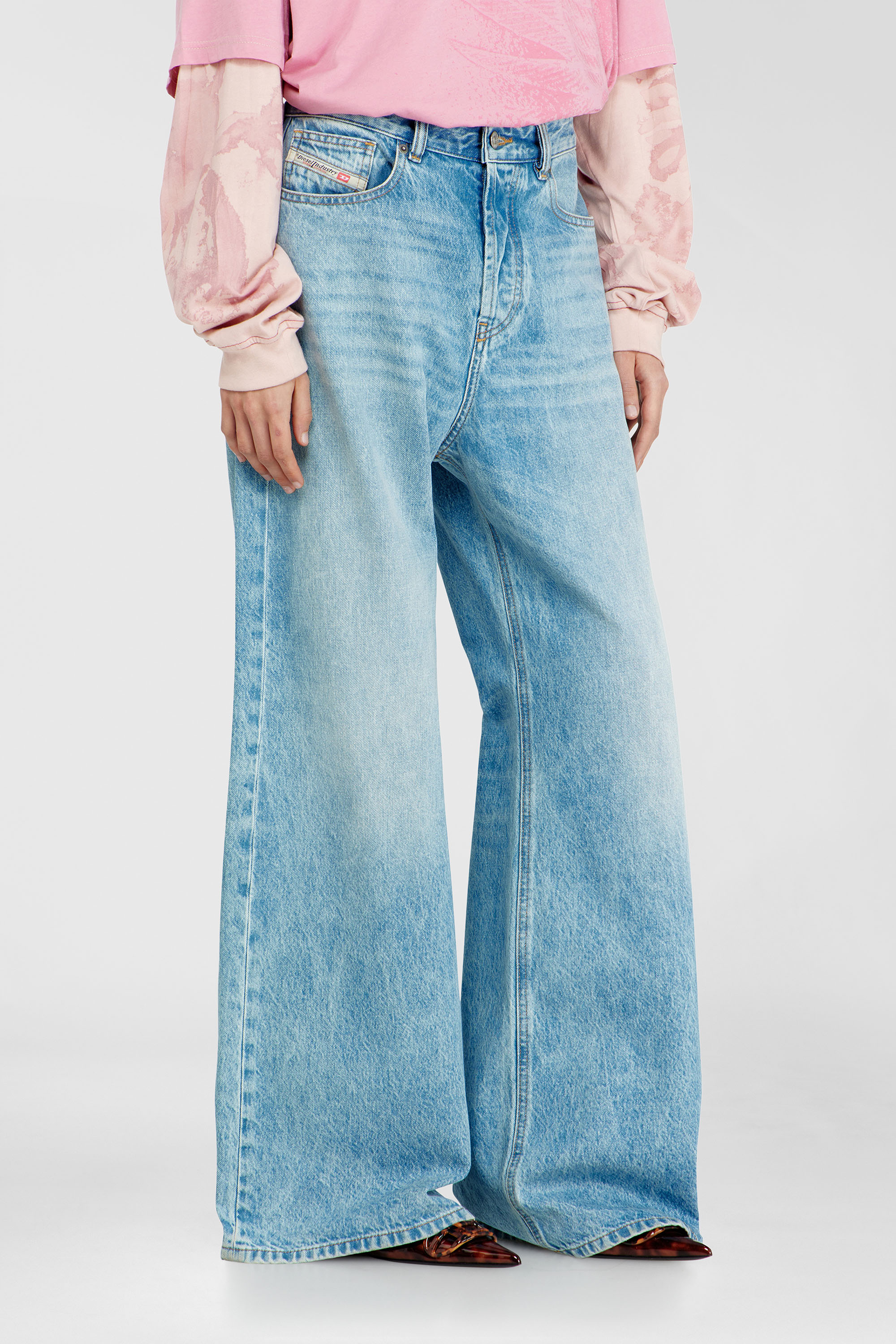 Women's Relaxed Jeans | Light blue | Diesel 1996 D-Sire