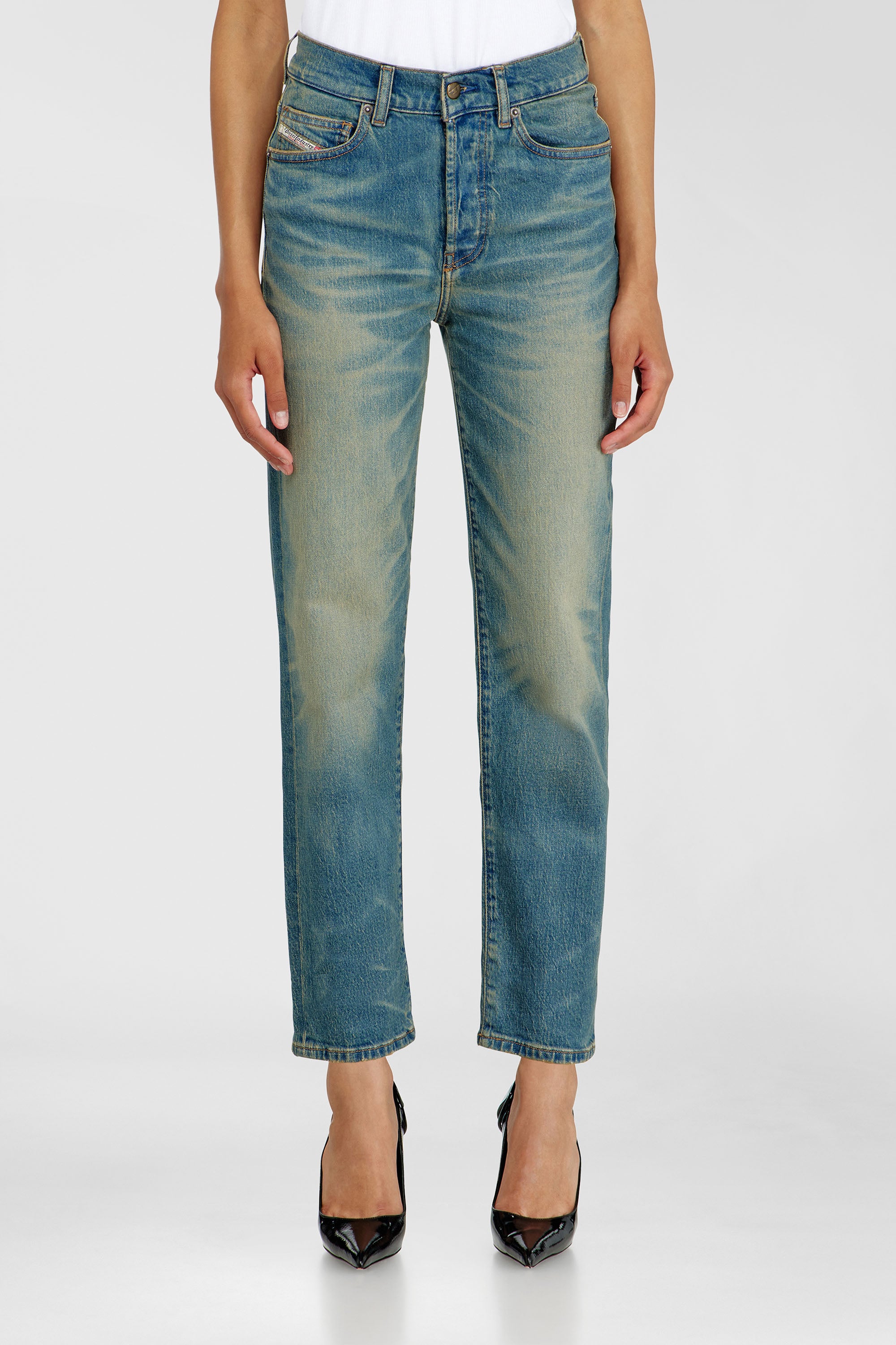 Diesel - Woman's Regular Jeans 1981 D-Went 0KBBP, Medium blue - 1